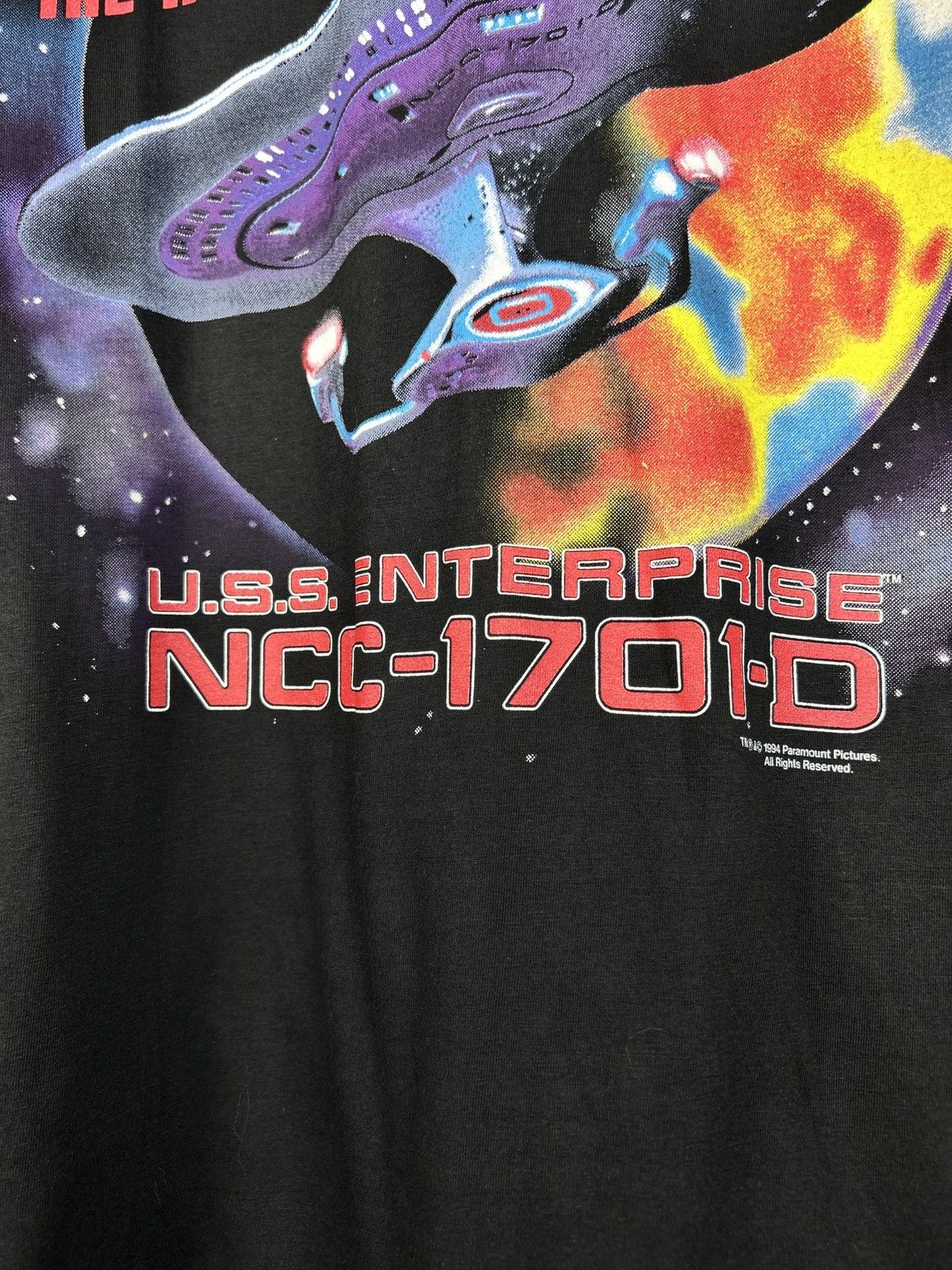 Vintage 90s Vintage Star Trek 1994 Next Generation Enterprise Tee XL Size US XL / EU 56 / 4 - 4 Thumbnail
