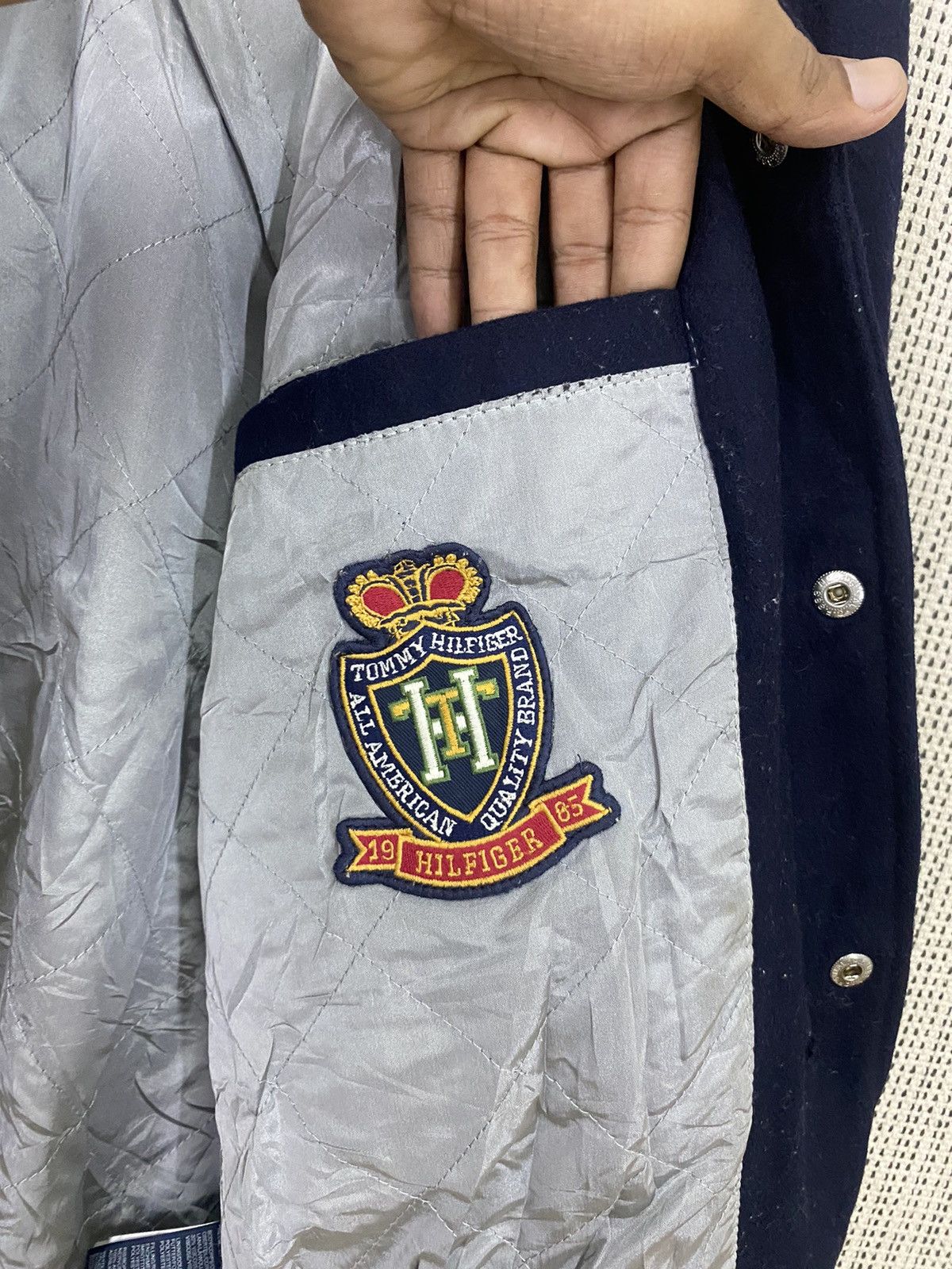 Tommy Hilfiger × Vintage Tommy hilfiger bomber jacket very rare Size US M / EU 48-50 / 2 - 8 Thumbnail