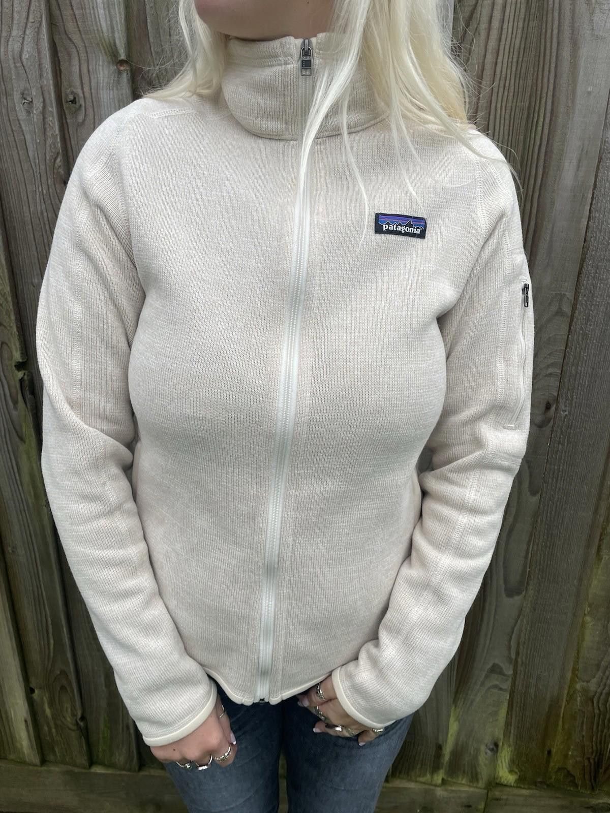 Other Patagonia Women’s Fleece Zip Up Jacket Cream Medium Size M / US 6-8 / IT 42-44 - 3 Thumbnail