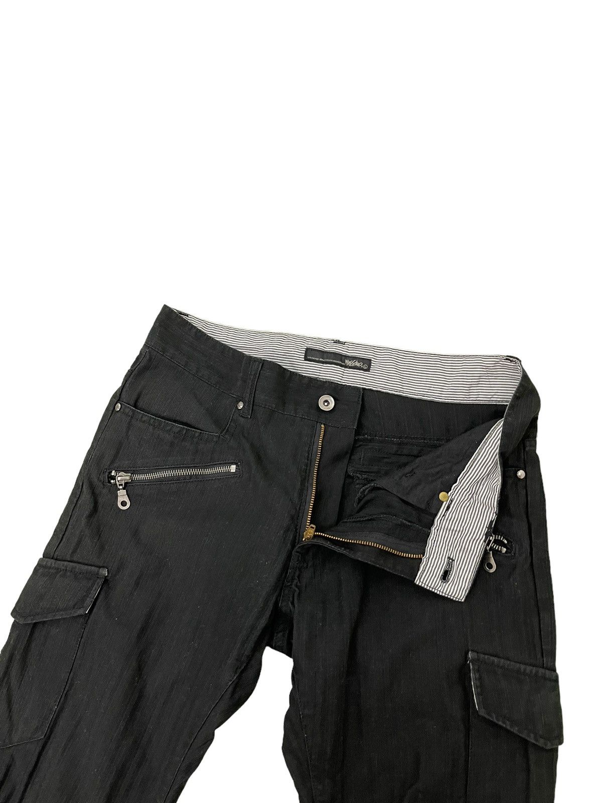 Japanese Brand × Mossimo Cargo Slim Mossimo Pant Black 7🟦9 Size US 32 / EU 48 - 8 Thumbnail