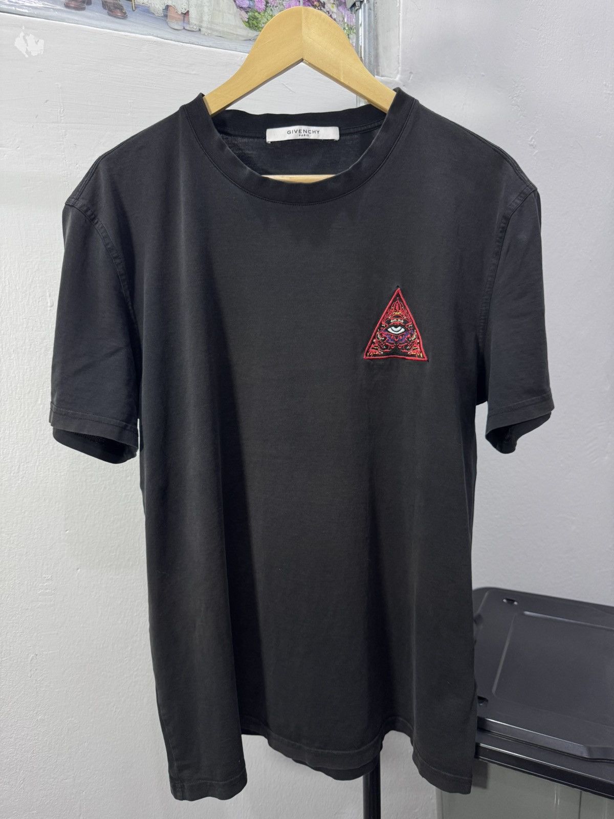 Givenchy 🔥Givenchy “Real Eyes Realize Real Lies” T-Shirt XL Size US XL / EU 56 / 4 - 1 Thumbnail