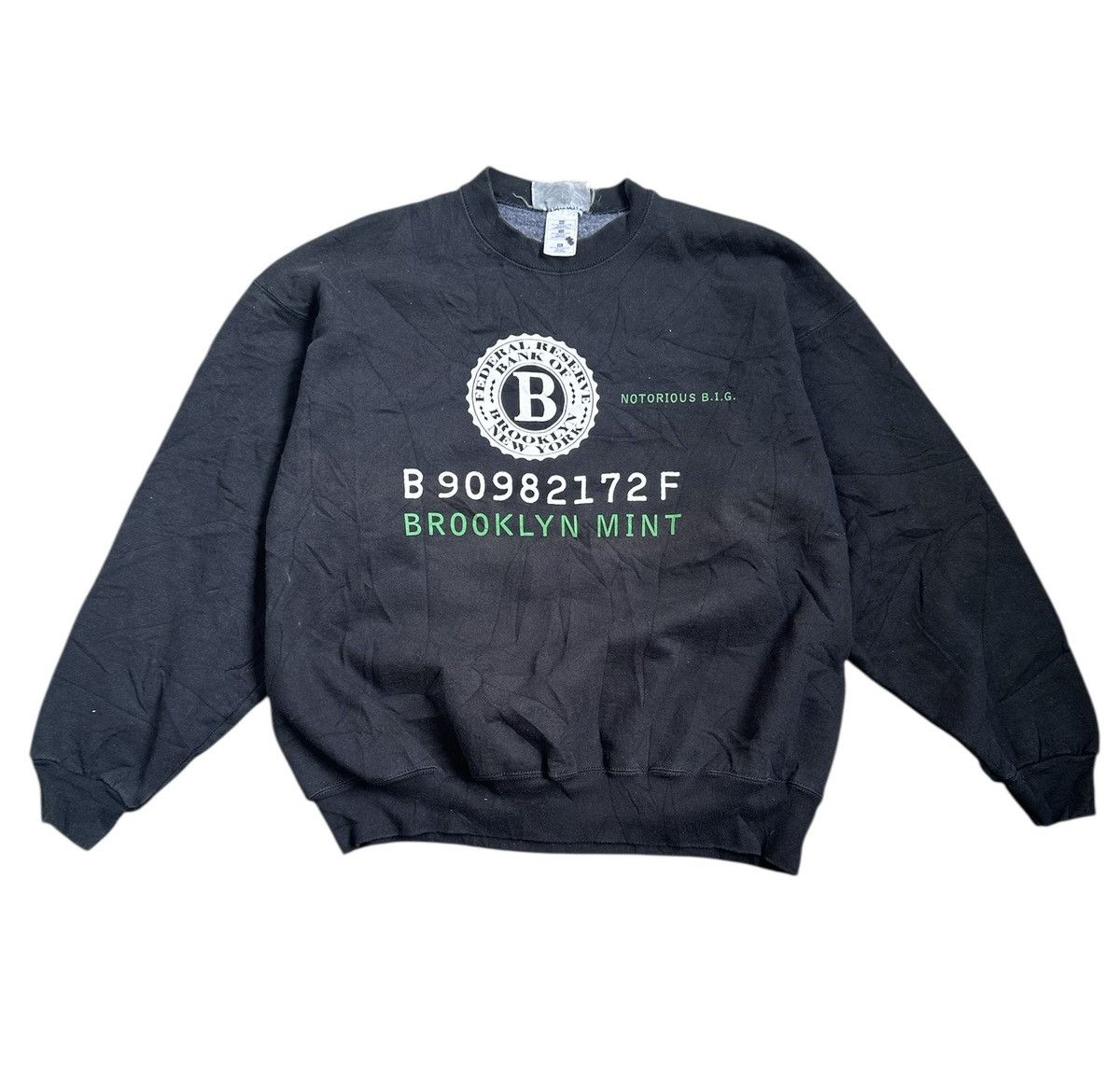 Rap Tees Vtg 90s Notorious BIG rappers sweatshirt Size US XXL / EU 58 / 5 - 1 Thumbnail