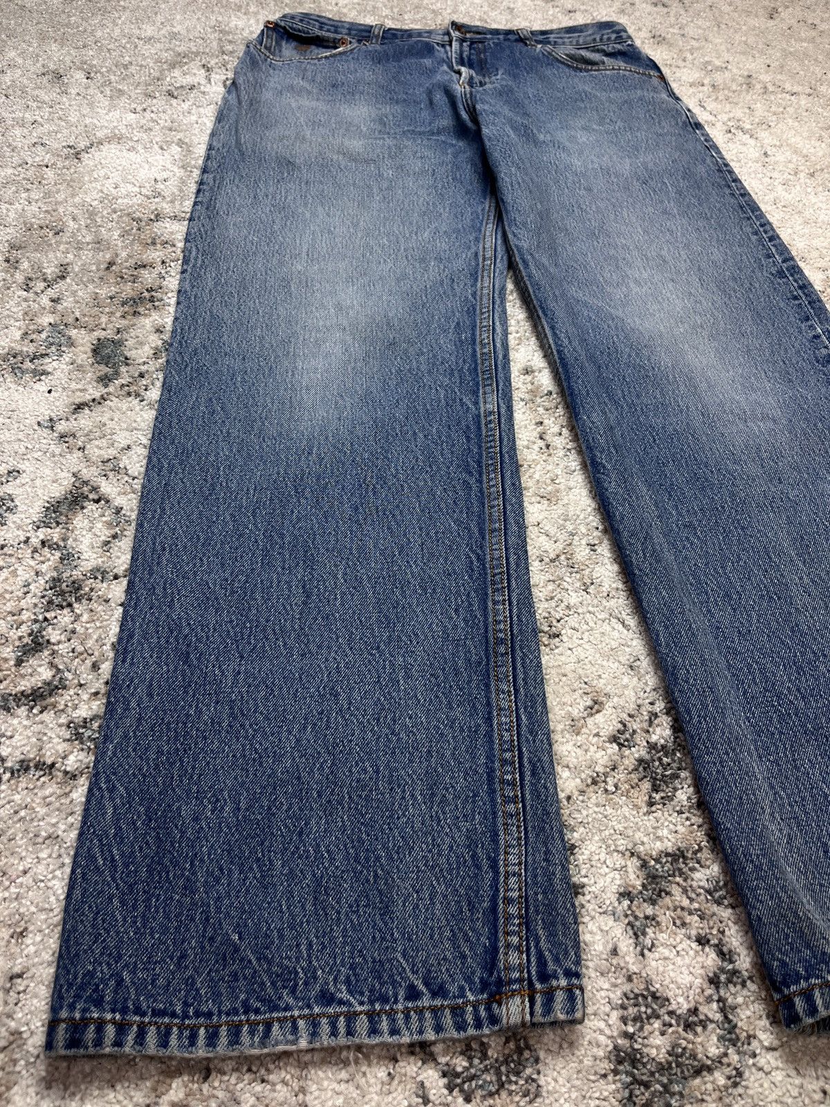 Japanese Brand × Rocawear × Vintage 90s ROCAWEAR VINTAGE WASHED QUALITY HEAVY DENIM PANTS - 3198 Size US 34 / EU 50 - 2 Thumbnail