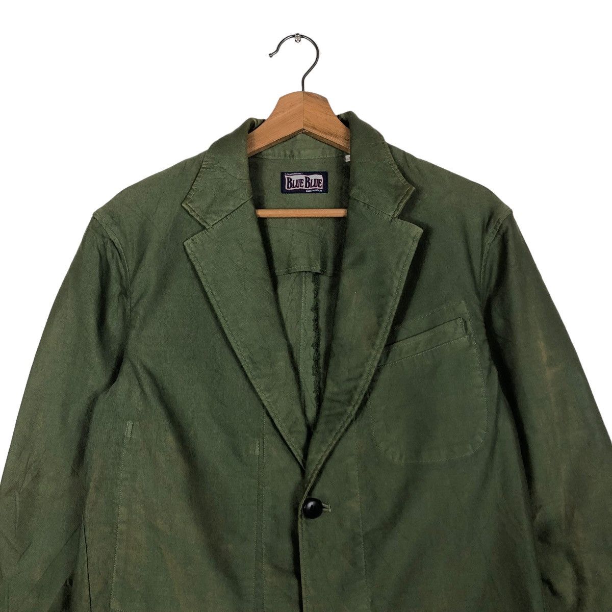 Blue Blue Japan 🔥VINTAGE CHORE WORK JACKET BLUE BLUE JAPAN ARIGATO Size US M / EU 48-50 / 2 - 3 Thumbnail