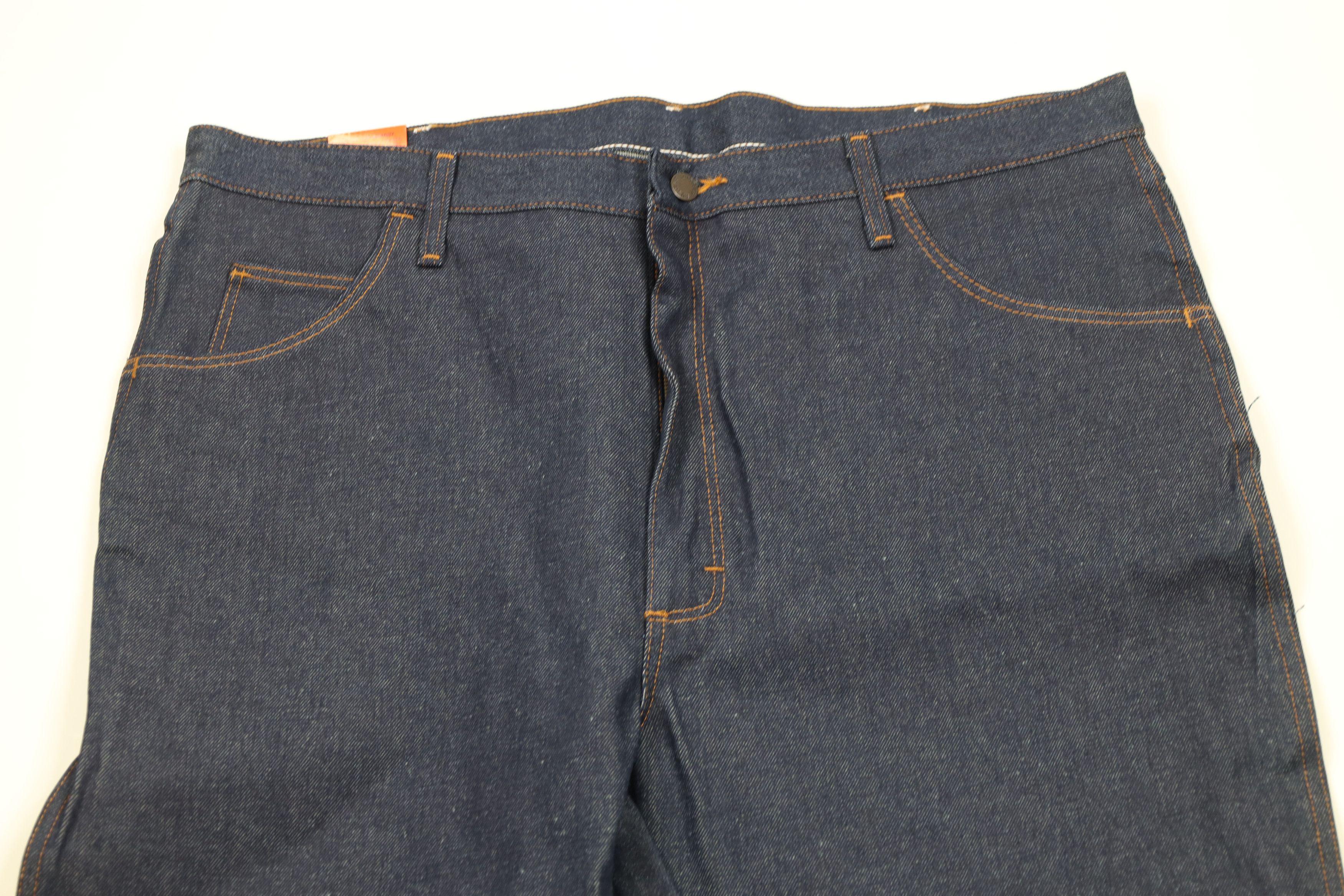 Vintage Deadstock Vintage Y2K 2001 Streetwear Bootcut Denim Jeans Size US 42 / EU 58 - 2 Thumbnail