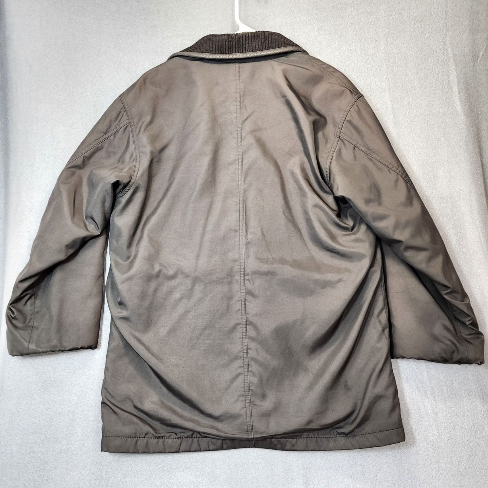 Vintage Superior Golf Mens Coat Jacket Black Lined Zip Pockets Windbreaker Outdoors Classic M L Regular Size US L / EU 52-54 / 3 - 2 Thumbnail