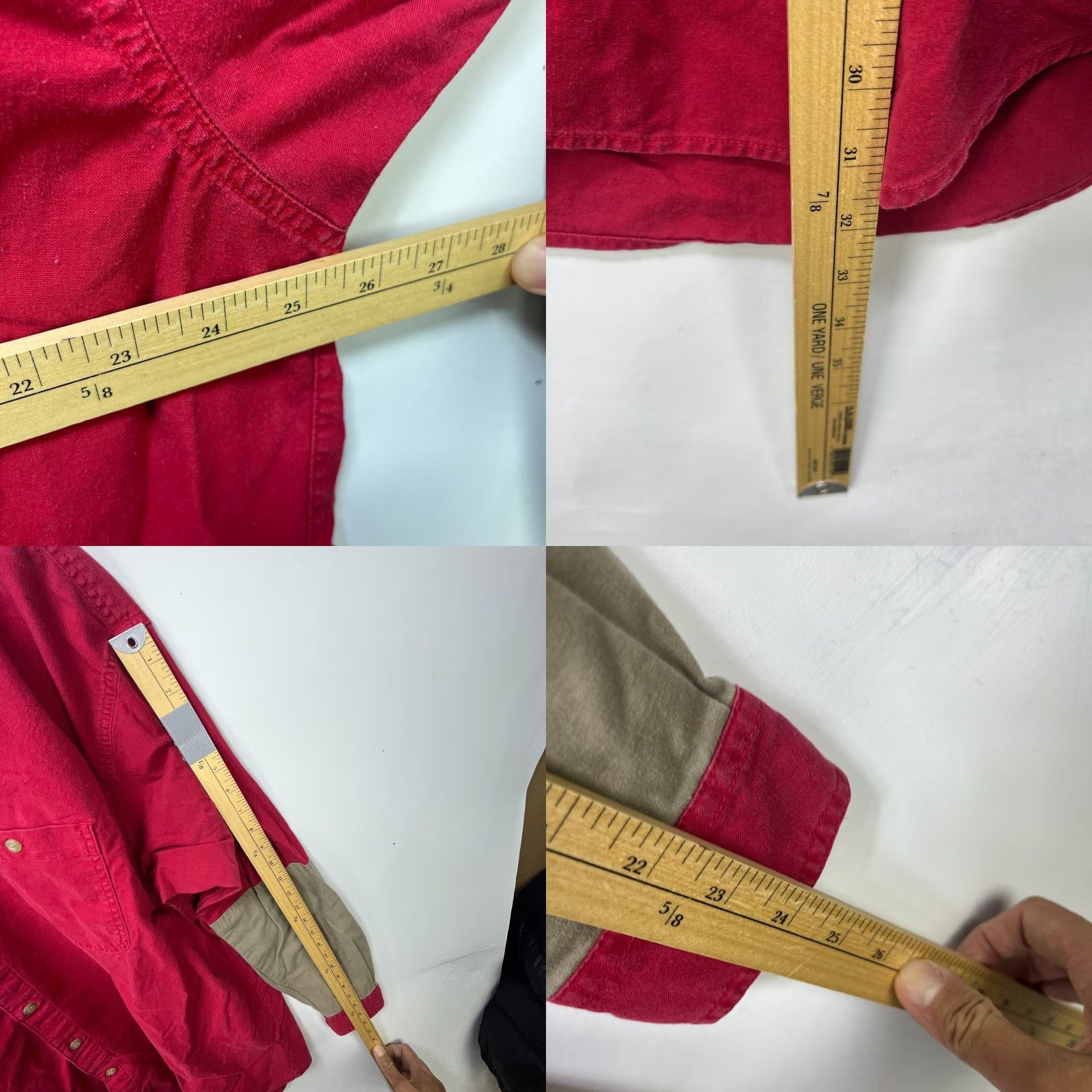 Vintage VINTAGE Columbia Outdoors Button Up Long Sleeve Shirt XL Red 90s Mens Button-Up Collared Pocket Shirt Size US XL / EU 56 / 4 - 8 Thumbnail