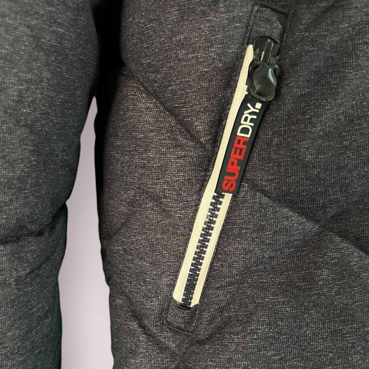 Superdry Men's SUPERDRY Xenon Padded Puffer Jacket w/ Hood Size S Size US S / EU 44-46 / 1 - 2 Thumbnail