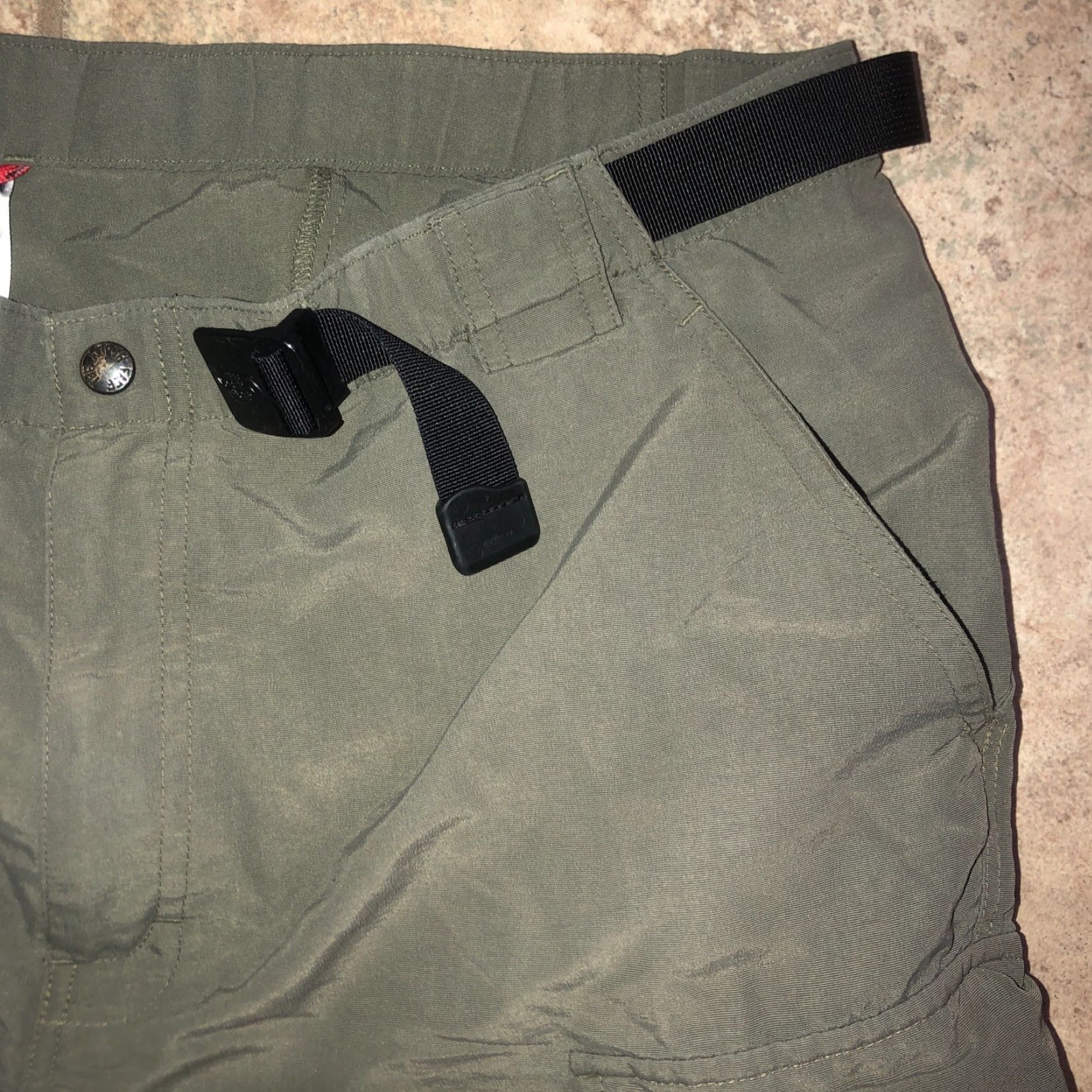The North Face The North Face Cargo Shorts Mens L Green Size US 33 - 2 Thumbnail
