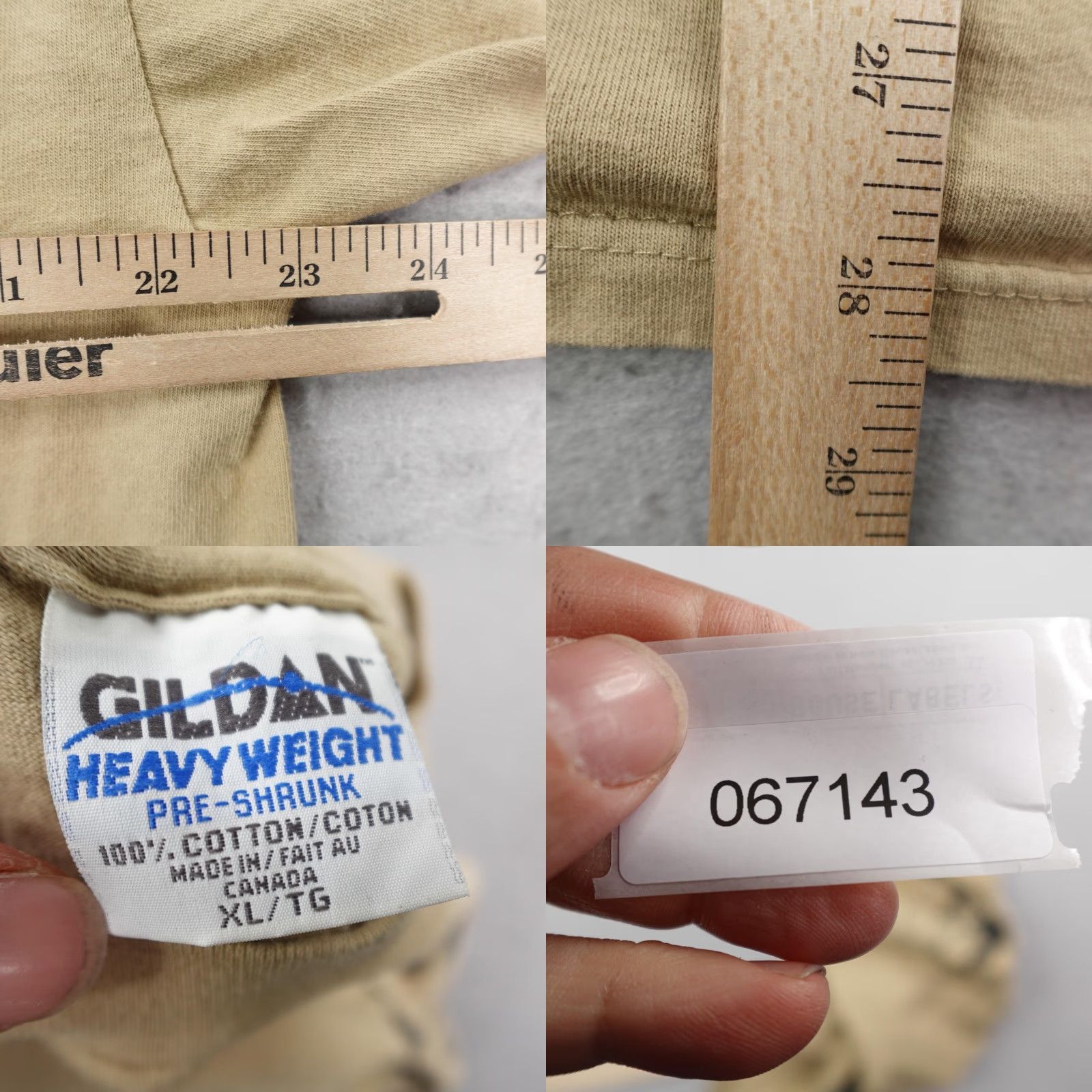 Gildan VINTAGE LA Con III Shirt Mens XL Beige Gopher 1996 Sci Fi Convention Tee 90s Size US XL / EU 56 / 4 - 8 Thumbnail