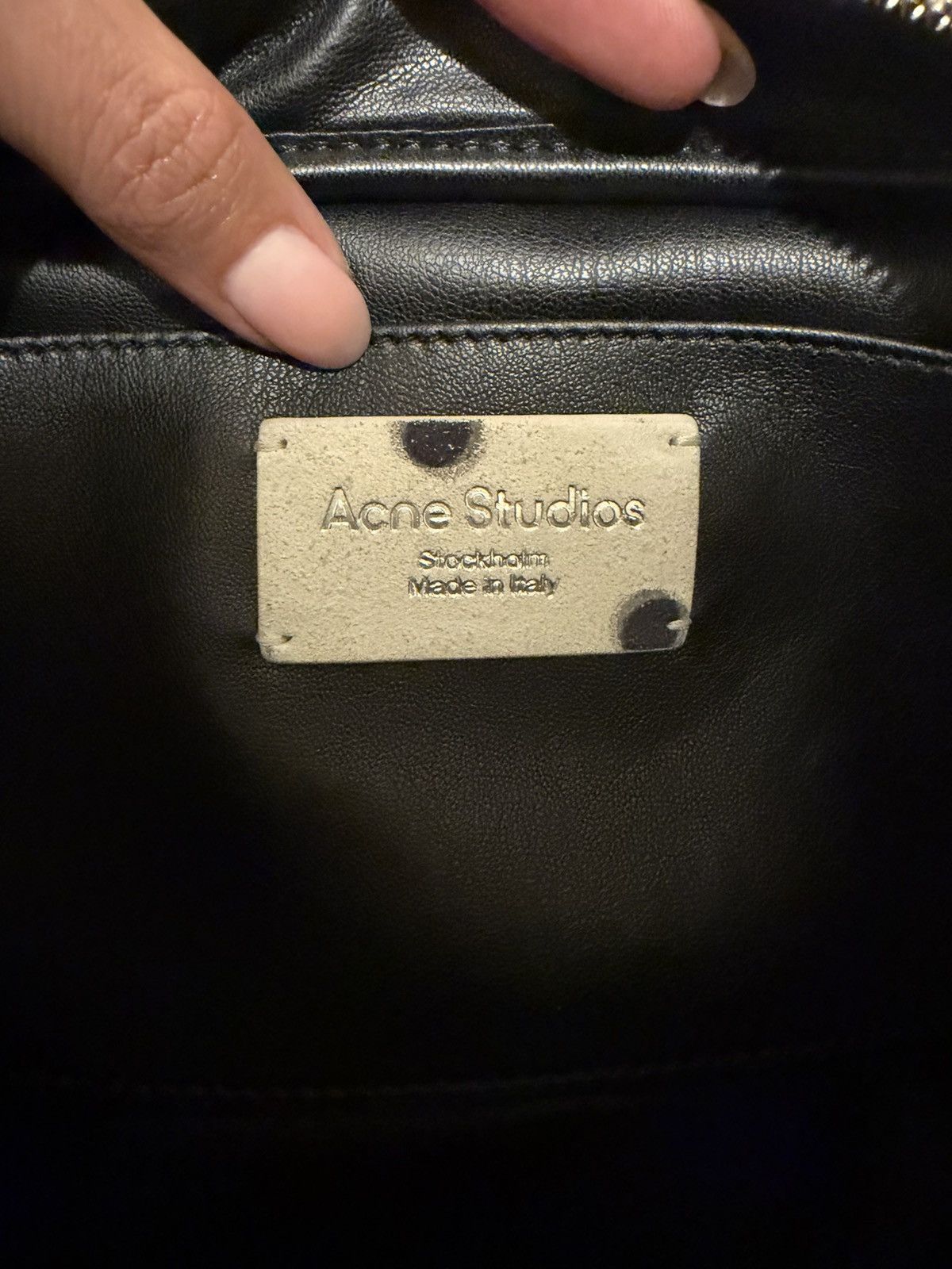 Acne Studios Acne Studios Camero Runway Bag Polka Dot Suede Limited Ed. Size ONE SIZE - 12 Thumbnail