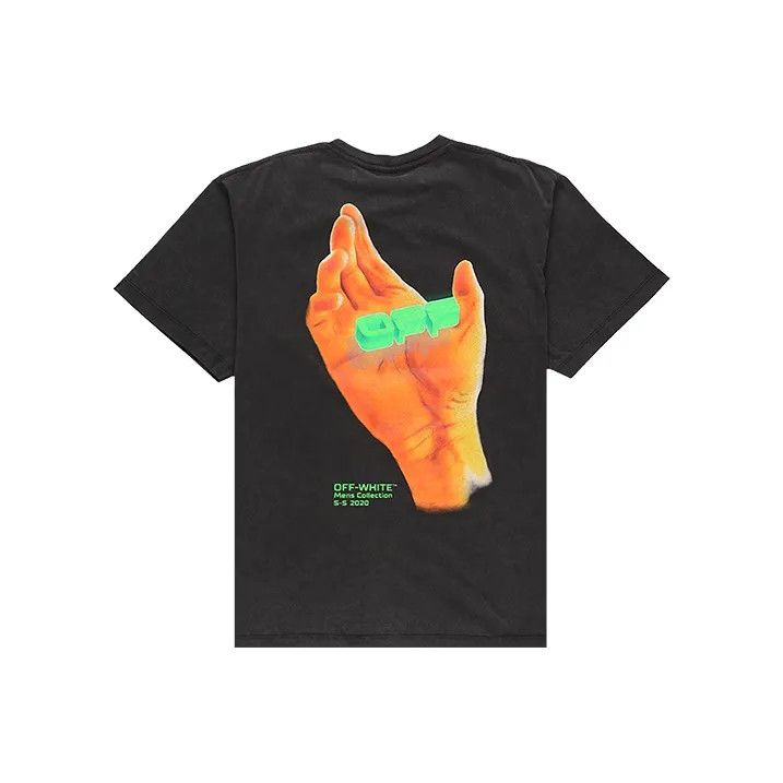 Off-White Off-White Hand Logo Slim T-Shirt for Men 0079 Size US M / EU 48-50 / 2 - 1 Thumbnail