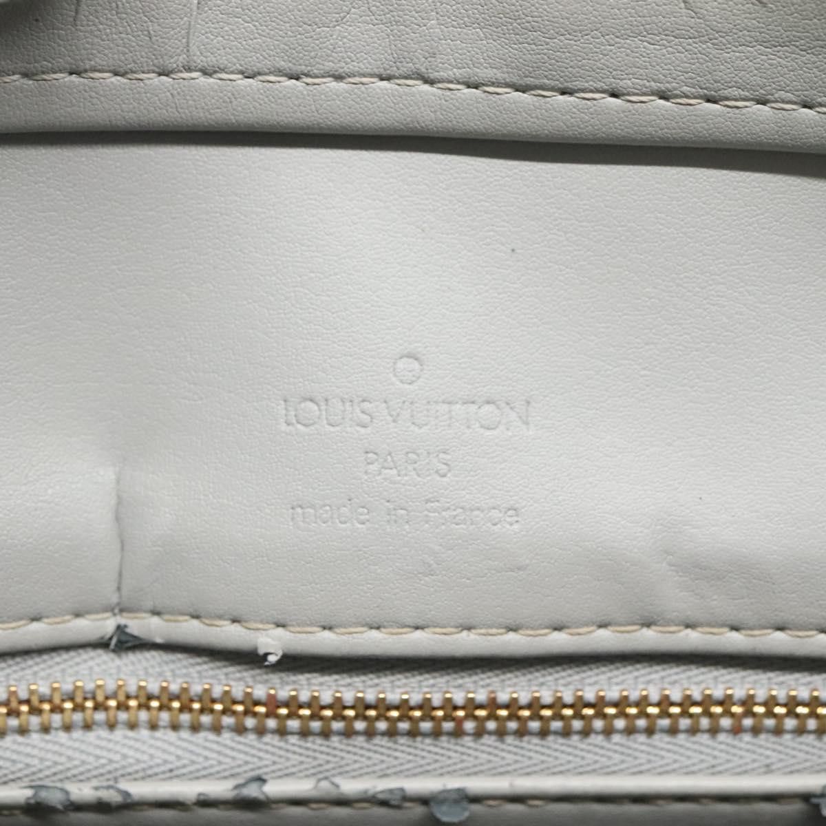 Louis Vuitton LOUIS VUITTON Monogram Vernis Houston Hand Bag Gris M91053 Size ONE SIZE - 10 Thumbnail
