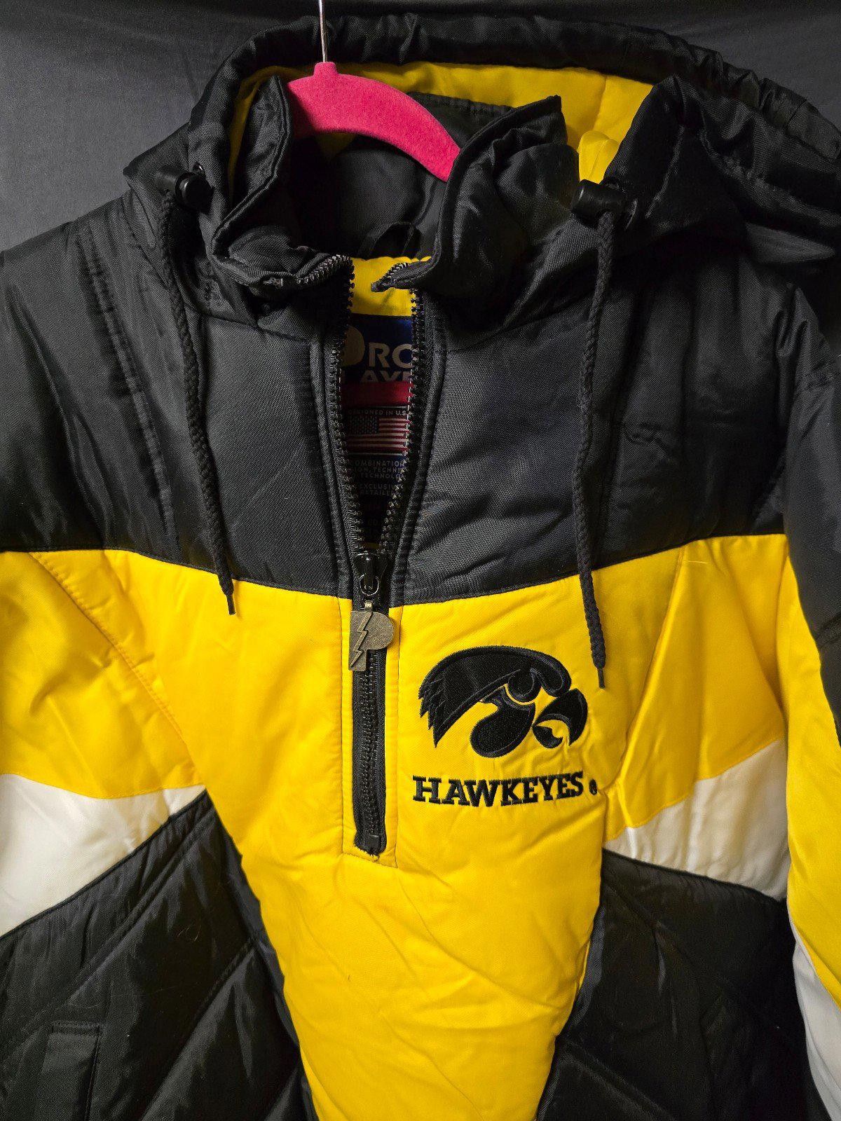 Pro Player VTG - Iowa Hawkeyes - Pro Player Pullover Jacket/Coat Large Size US L / EU 52-54 / 3 - 2 Thumbnail