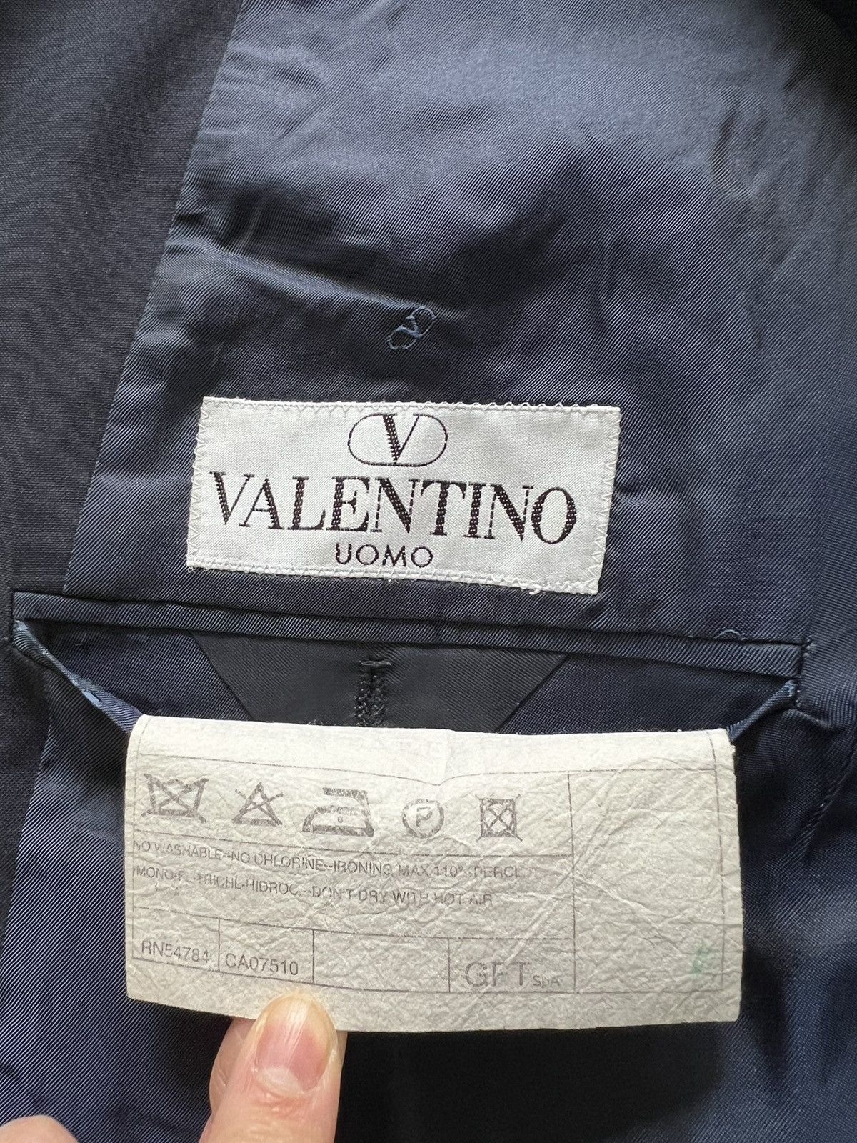 Valentino Blazer Valentino Uomo Logged Buttons Rare Size US M / EU 48-50 / 2 - 4 Thumbnail