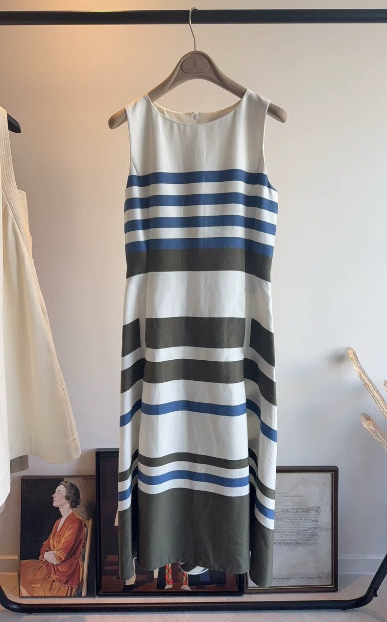 Loro Piana LORO PIANA Striped dress Size XS / US 0-2 / IT 36-38 - 1 Thumbnail