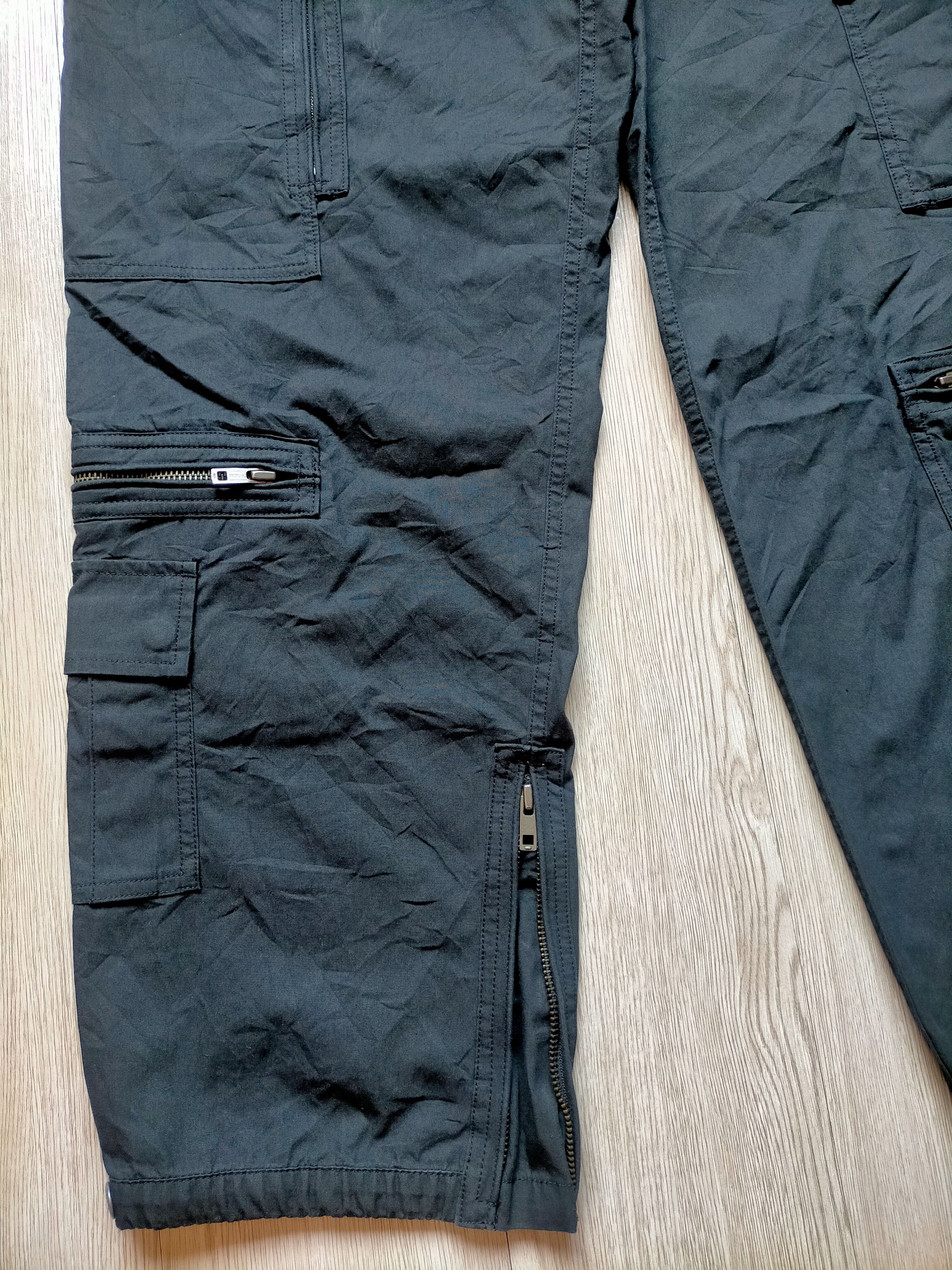 thisisneverthat Thisisneverthat Multipocket cargo Zipped black Pants Size US 32 / EU 48 - 10 Thumbnail