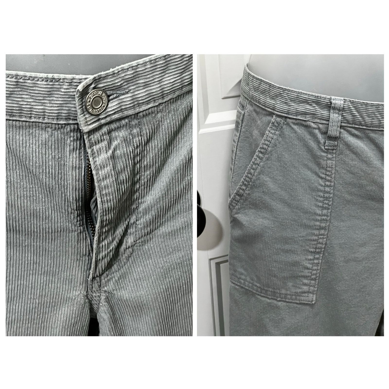 Gap Vintage Low Rise Corduroy Long and Lean Pants four-pockets Size 32" / US 10 / IT 46 - 3 Thumbnail