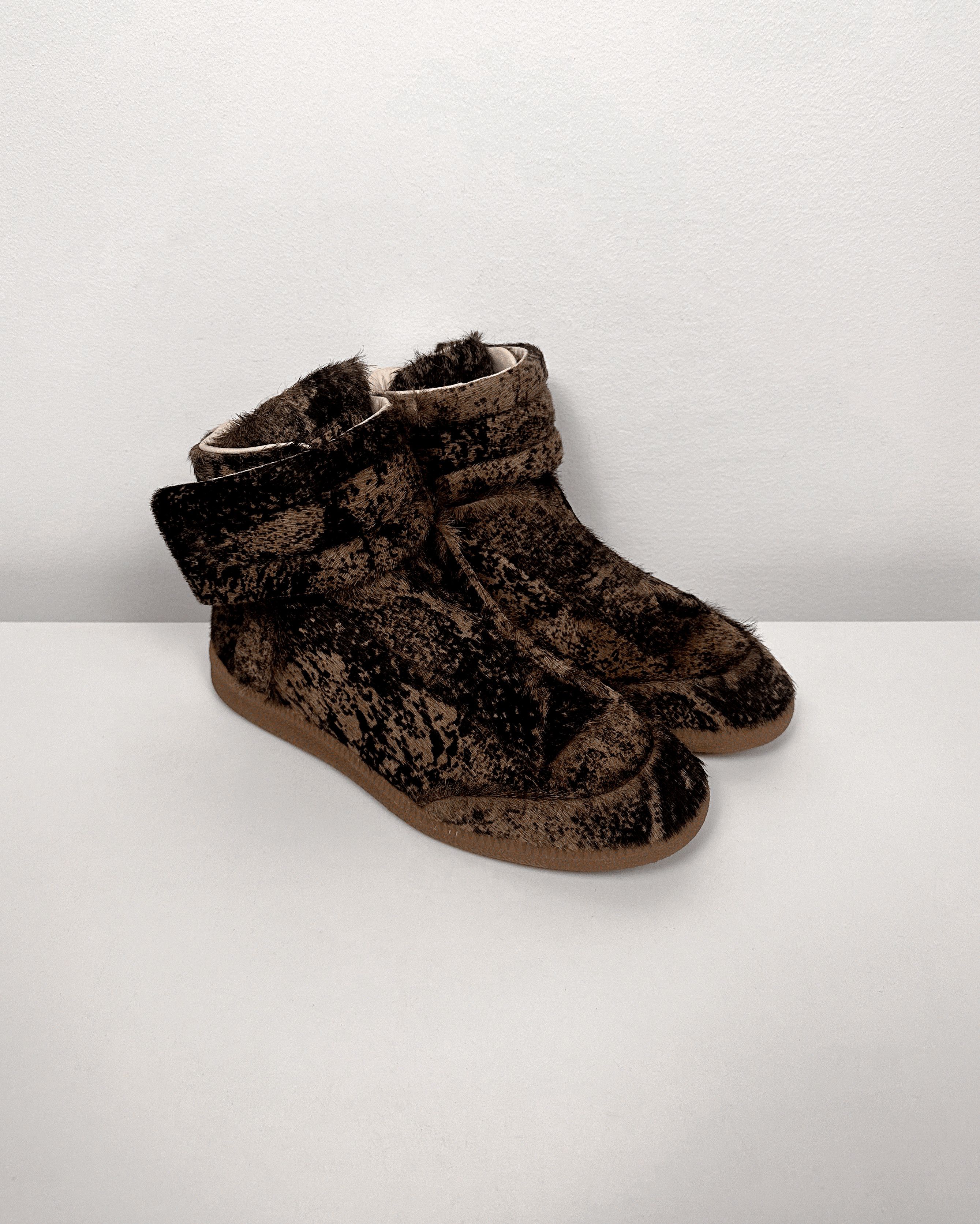 マニー Maison Margiela Maison Margiela Cheetah Ponyhair Future High