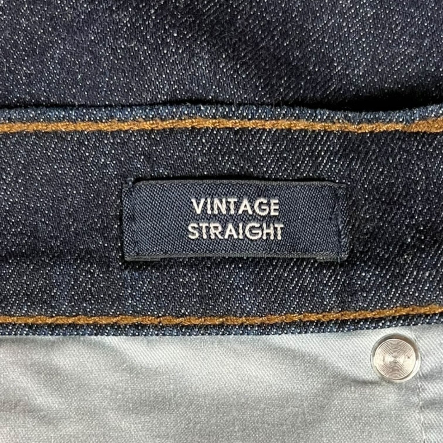 J.Crew J. Crew Jeans Vintage Straight Women's 25 Dark Wash Stretch Size 25" / US 0 / IT 36 - 6 Thumbnail