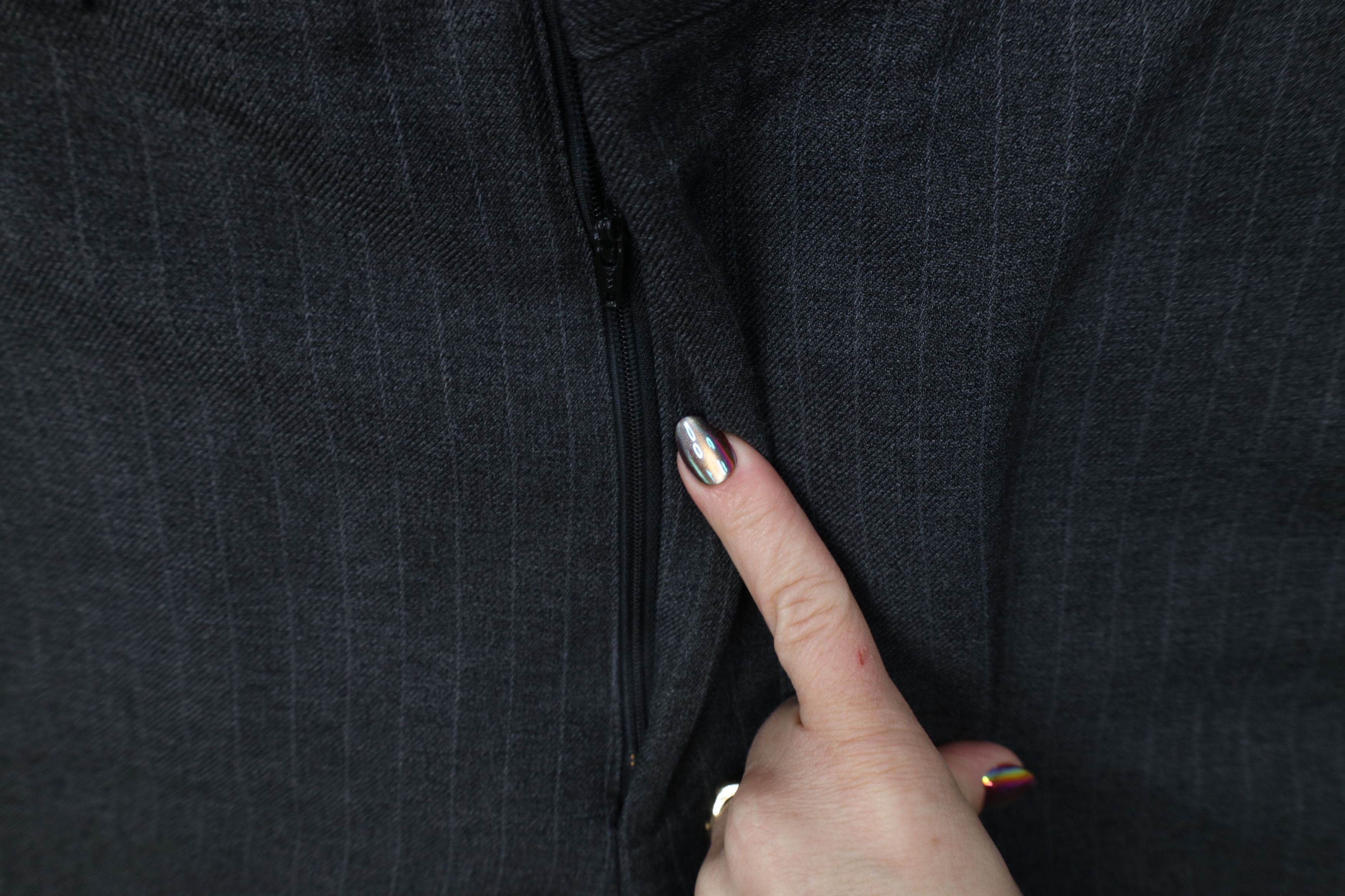Vintage Vintage 70s Streetwear Pinstriped Wide Leg Chino Pants USA Size US 34 / EU 50 - 5 Thumbnail