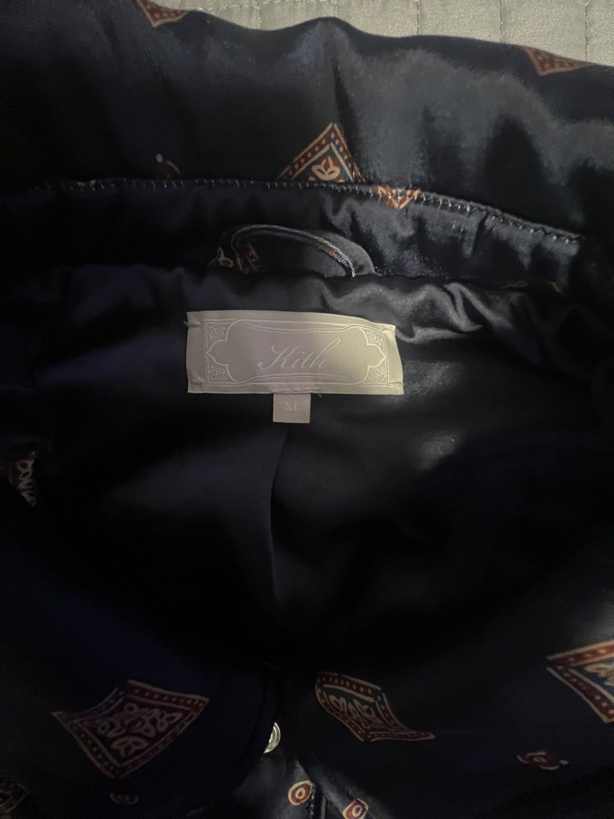 Kith Kith Puffed Jase Satin Trucker Jacket Size US XL / EU 56 / 4 - 3 Thumbnail