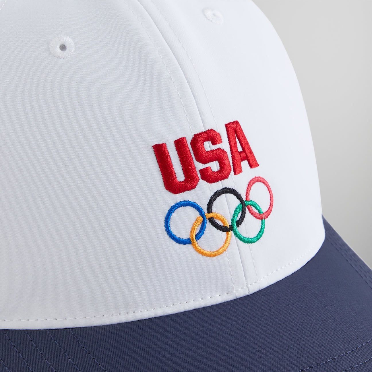 Kith Kith for Team USA Nylon Aaron Cap White Adjustable Size ONE SIZE - 4 Thumbnail