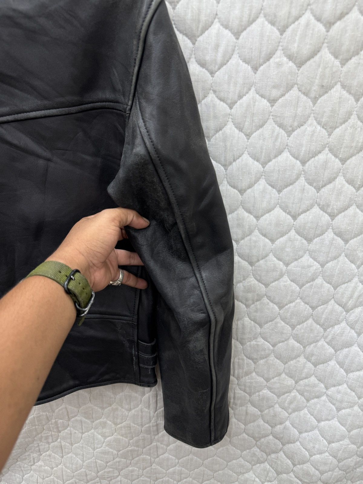 Genuine Leather 🔥🔥🔥ARCHIVE R.B.C ROAD MASTERS LEATHER JACKET Size US S / EU 44-46 / 1 - 19 Thumbnail