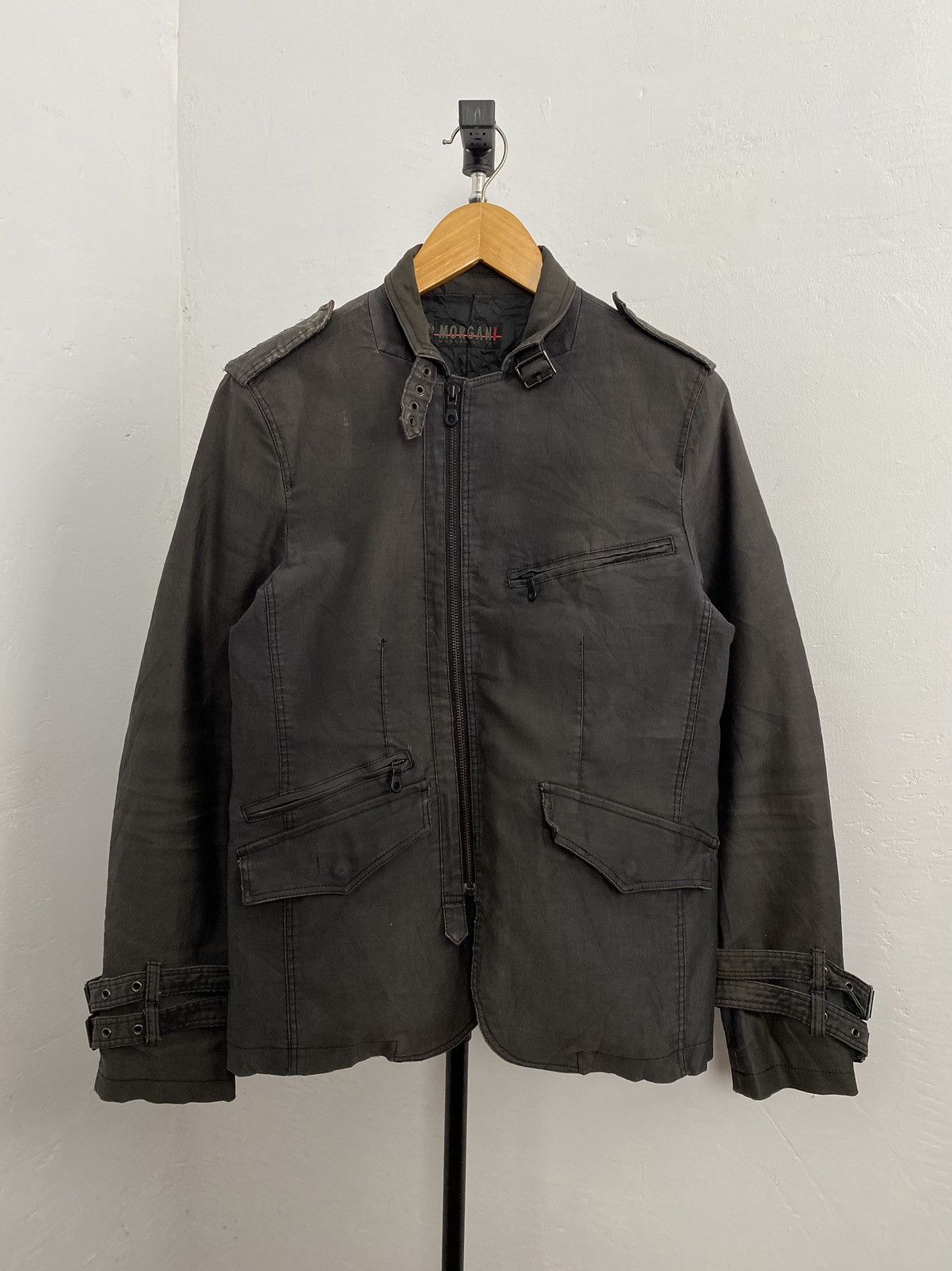 If Six Was Nine × Japanese Brand × Morgan Homme Morgan homme punk biker jacket Size US M / EU 48-50 / 2 - 1 Thumbnail