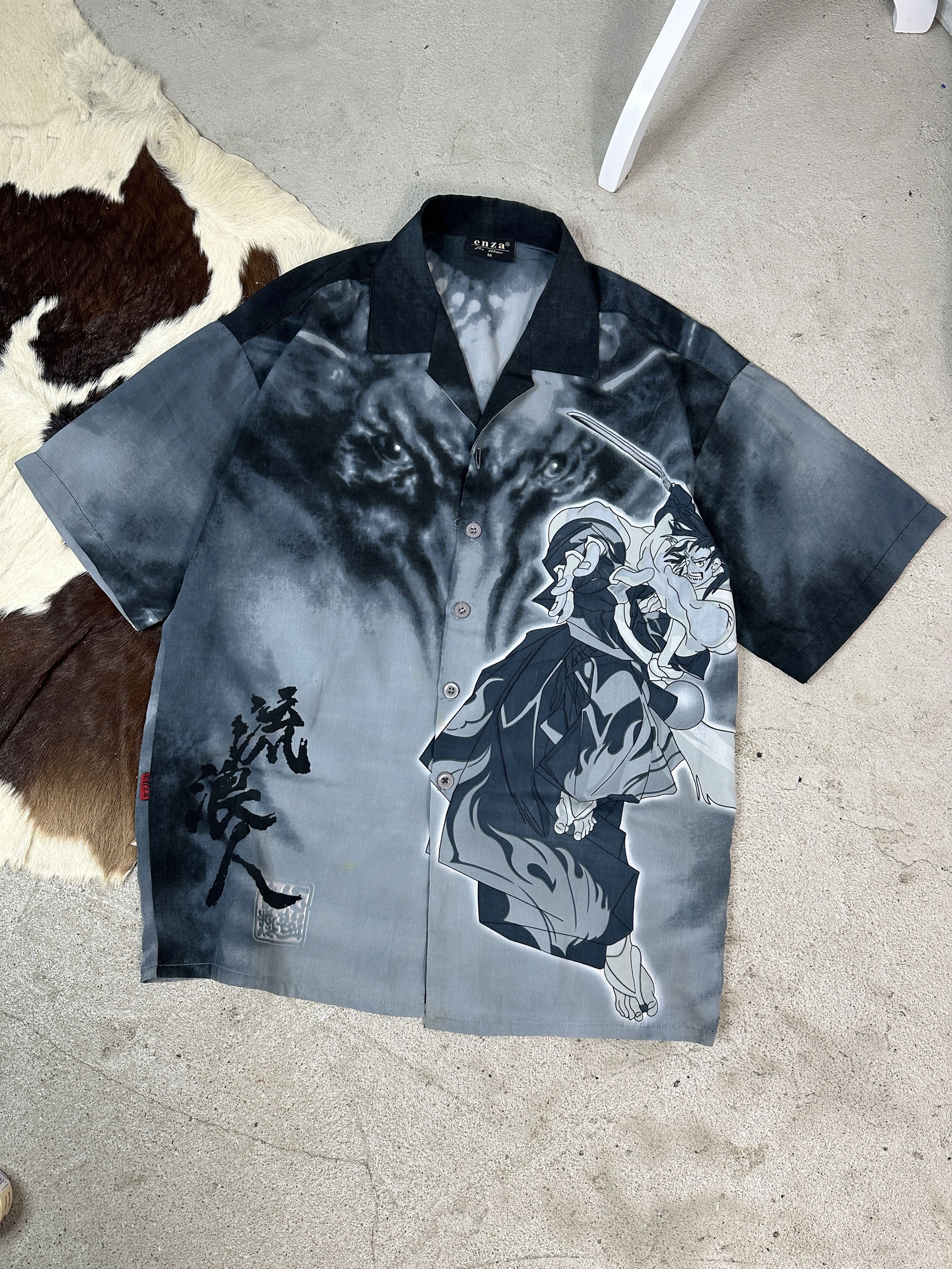 Samurai Jeans × Vintage Vintage Samurai Y2K Shirt Size US XL / EU 56 / 4 - 1 Thumbnail