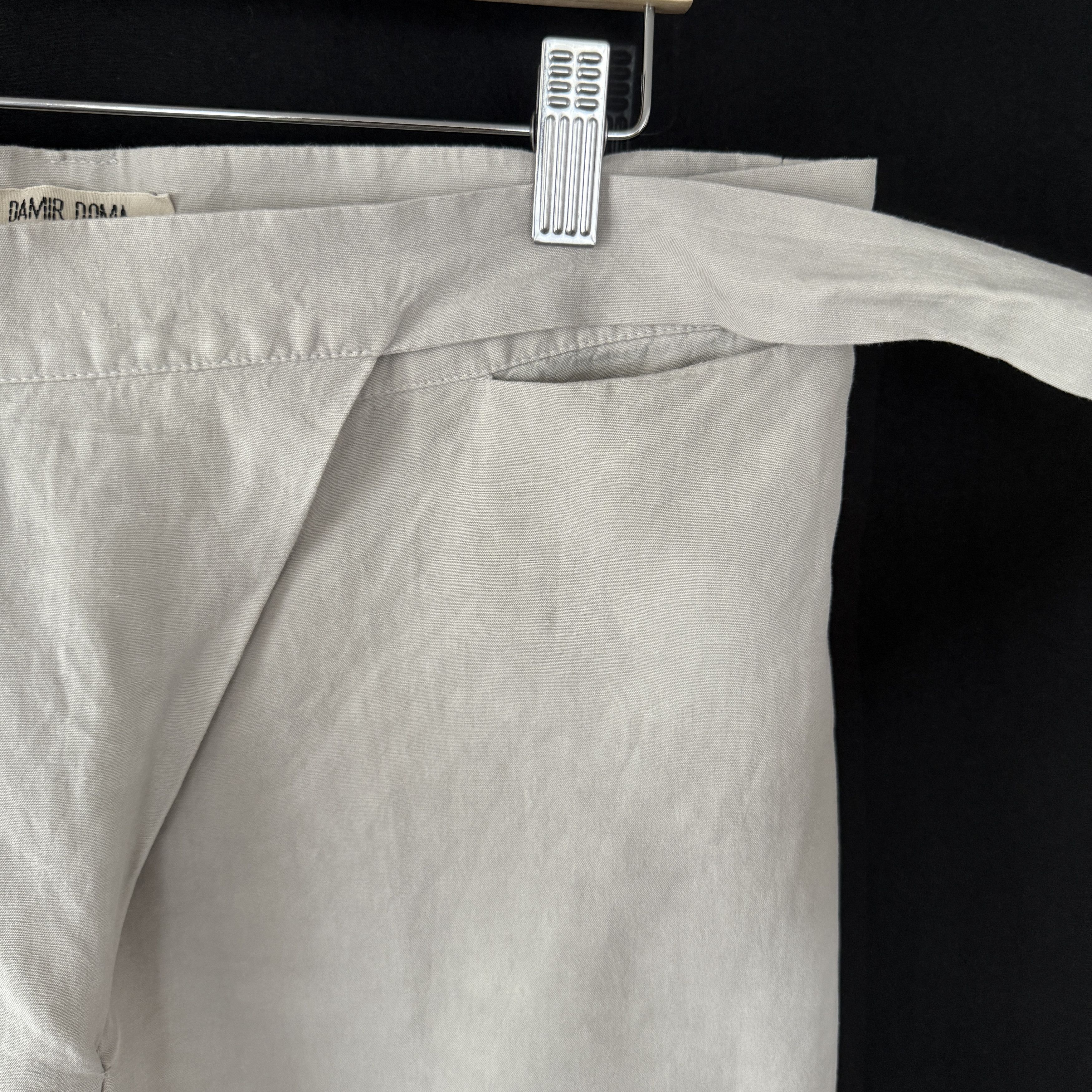 Damir Doma DAMIR DOMA Linen/Cotton Pants size 38 IT Size 26" / US 2 / IT 38 - 4 Thumbnail