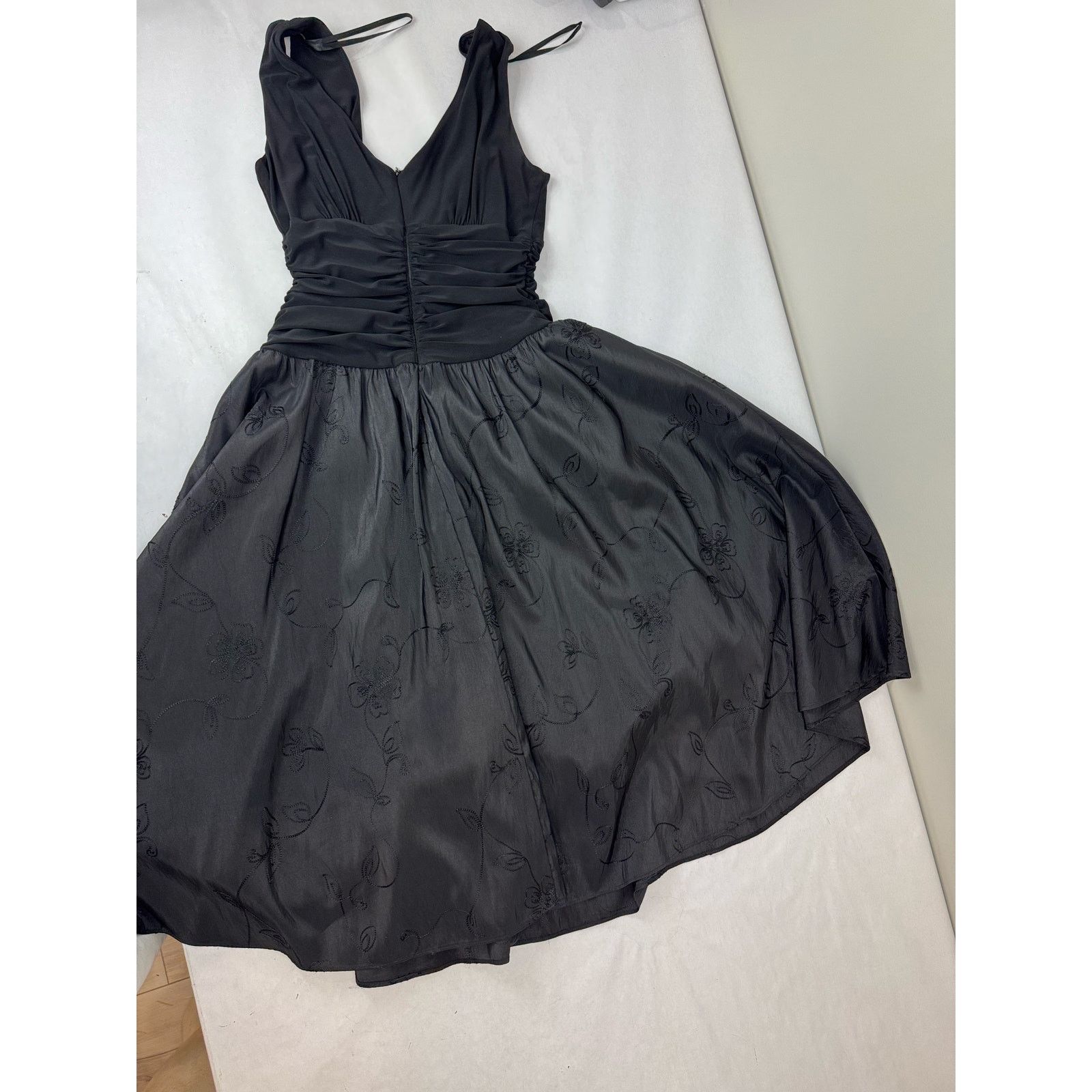 Other Whimsigoth Vintage SL Fashions Dress Embroidered Skirt 10 Size L / US 10 / IT 46 - 3 Thumbnail