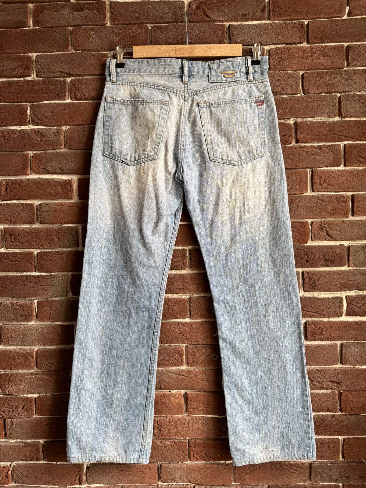Diesel Vintage Y2k Rare Diesel Mud Wash Blue Jeans Pant Hype 32 Size US 32 / EU 48 - 2 Thumbnail