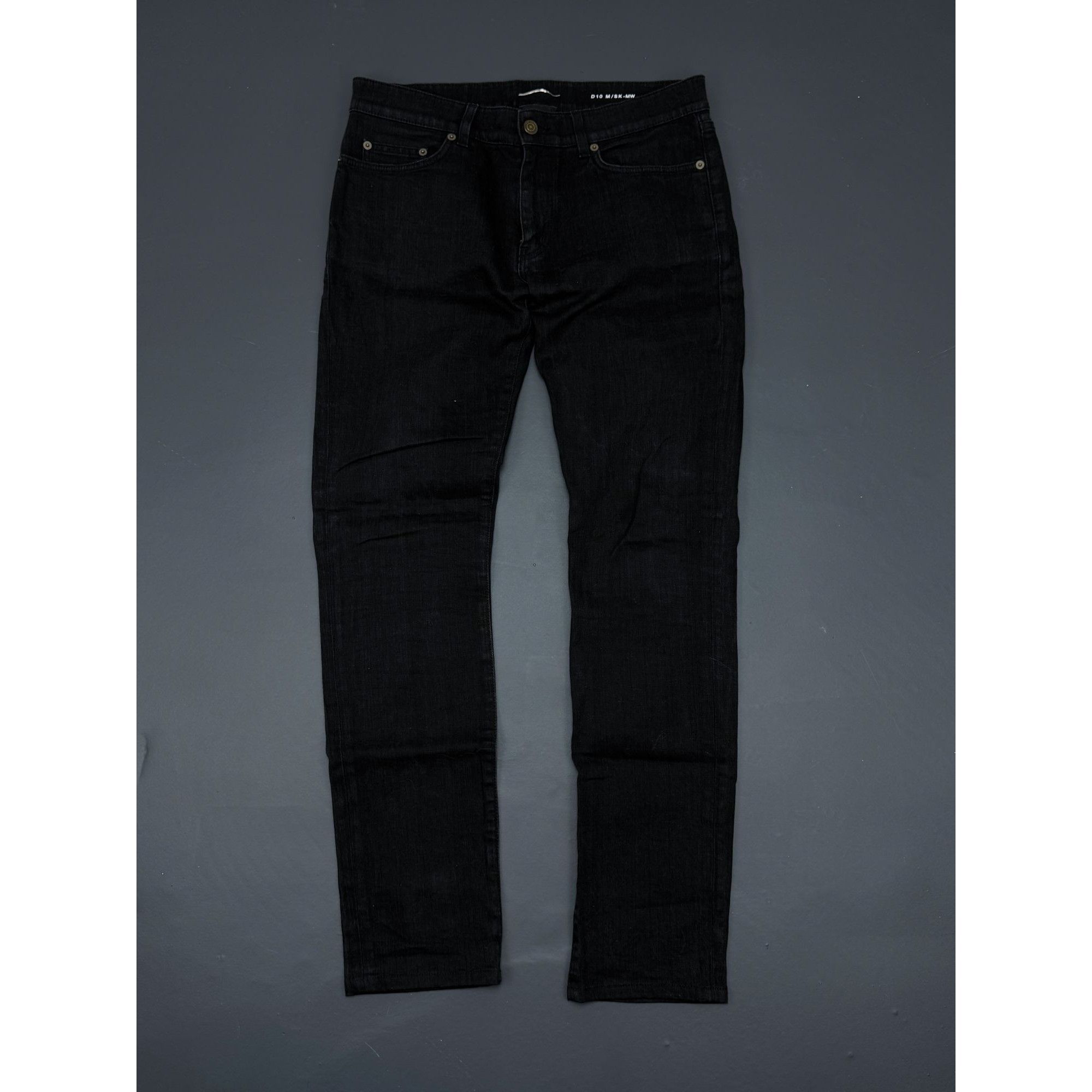 Saint Laurent washed black jeans