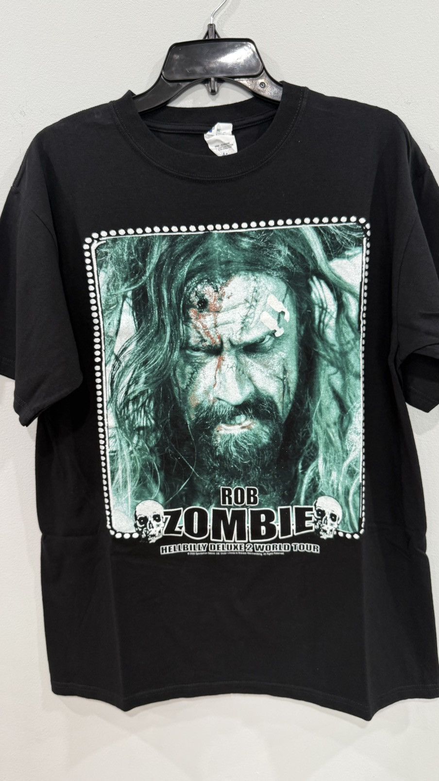 Band Tees Rob Zombie “HELLBILLY DELUXE 2 WORLD TOUR" Tee Size Large Size US L / EU 52-54 / 3 - 1 Thumbnail