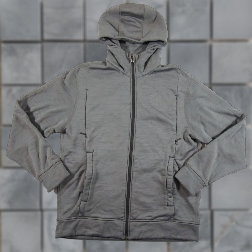 Lululemon Lululemon Hoodie Men XL Gray Full Zip Fleece Outdoor Casual Long Sleeve Regular Size US XL / EU 56 / 4 - 1 Thumbnail