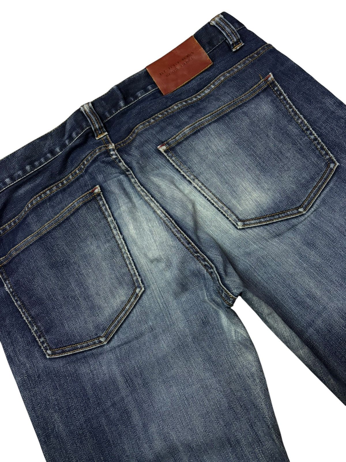 Burberry Vtg Burberry Black Label Selvedge Distressed Jeans Size US 34 / EU 50 - 12 Thumbnail