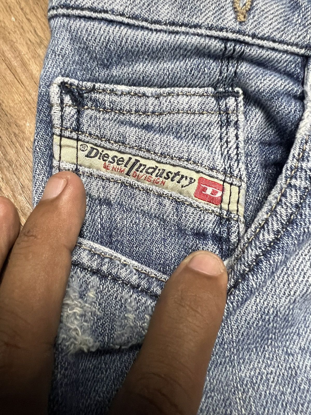 Diesel Diesel SIZZEE W23 L32 Jeans - Carpenter Stretch (43) Size 23" - 7 Thumbnail