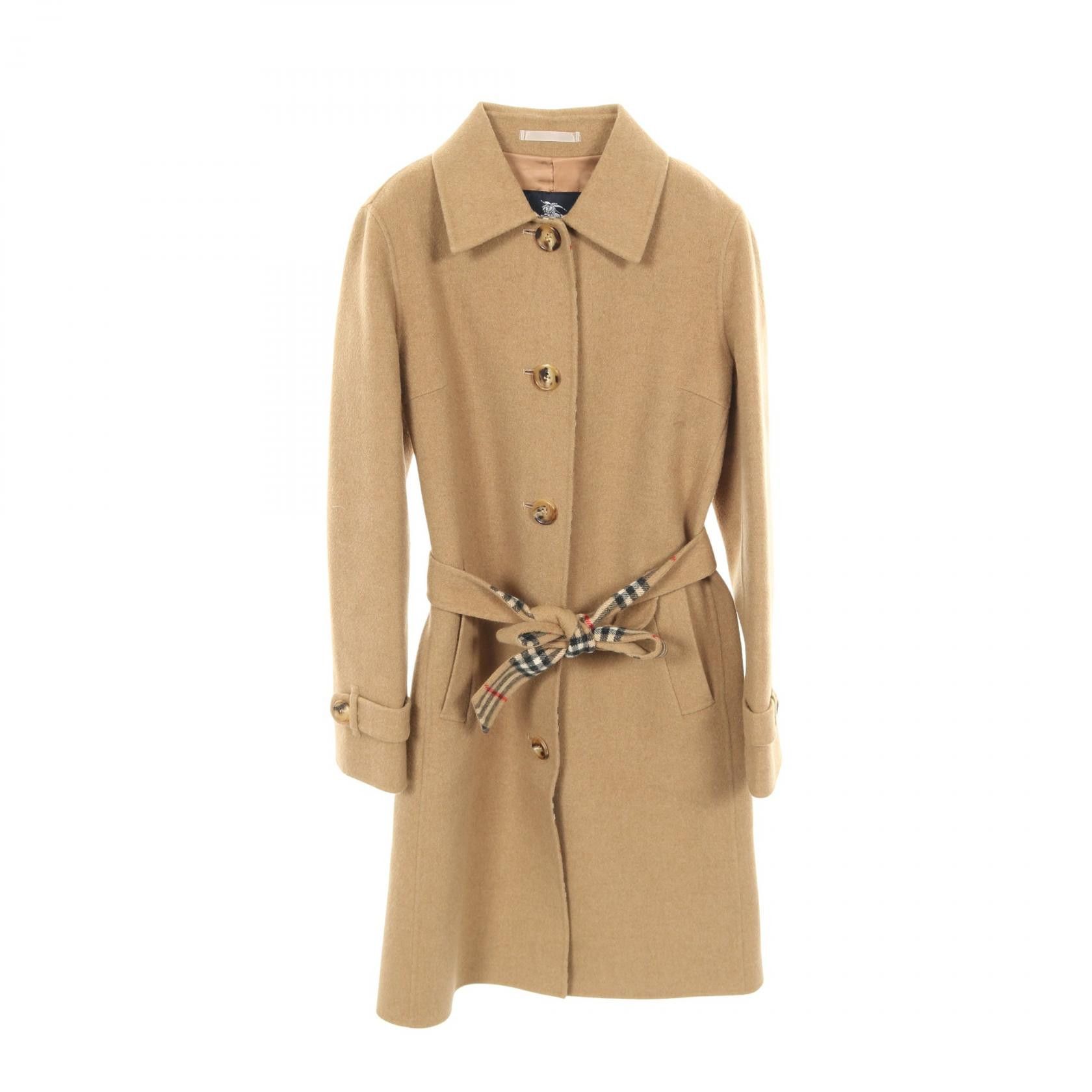 Burberry Burberry Burberry London Wool Coat Textile Outerwear DUTY FREE for USA Size ONE SIZE - 1 Thumbnail