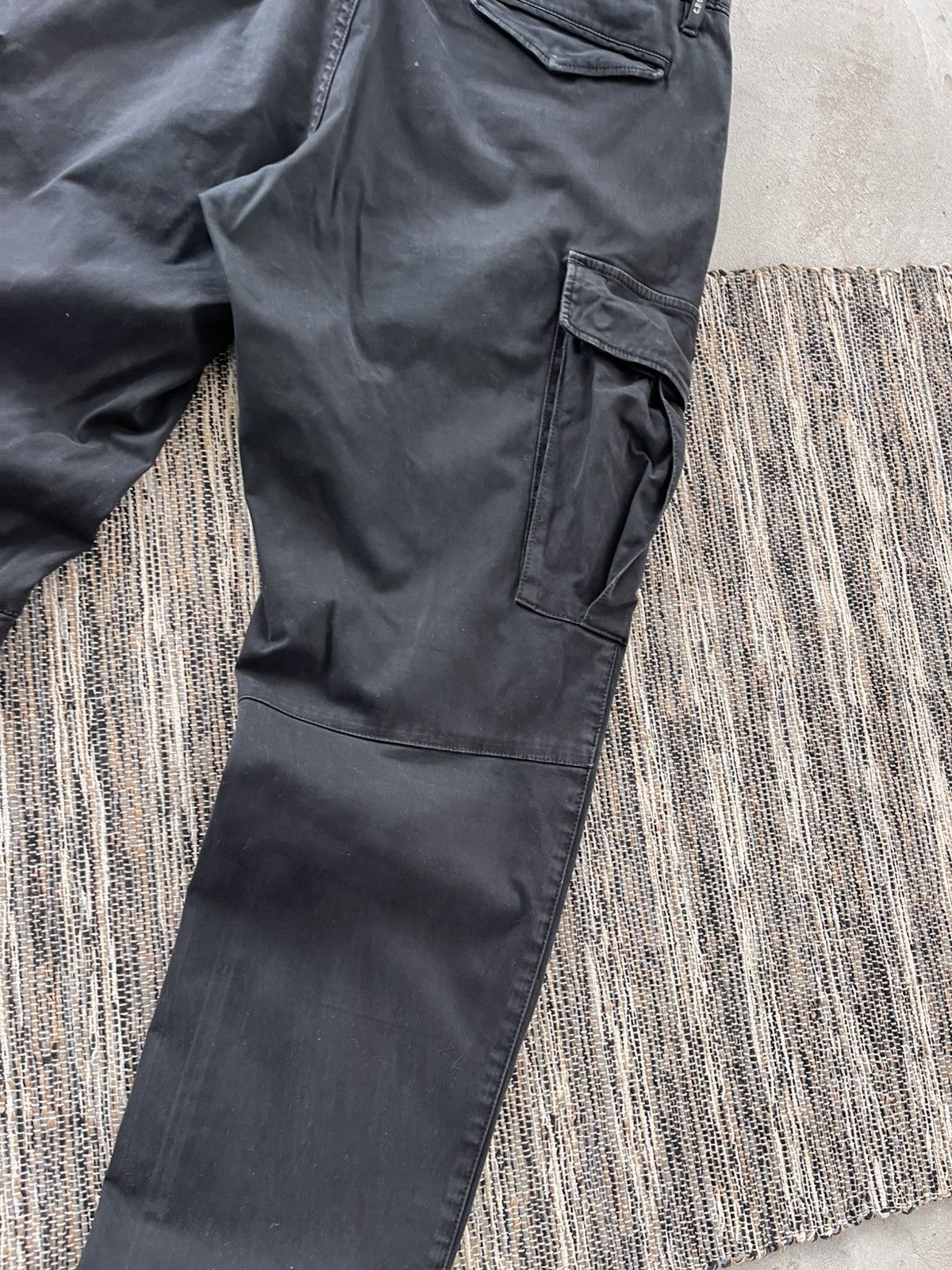 C.P. Company Vintage CP Company Black Slim Cargo Pants Casual Size US 34 / EU 50 - 14 Thumbnail