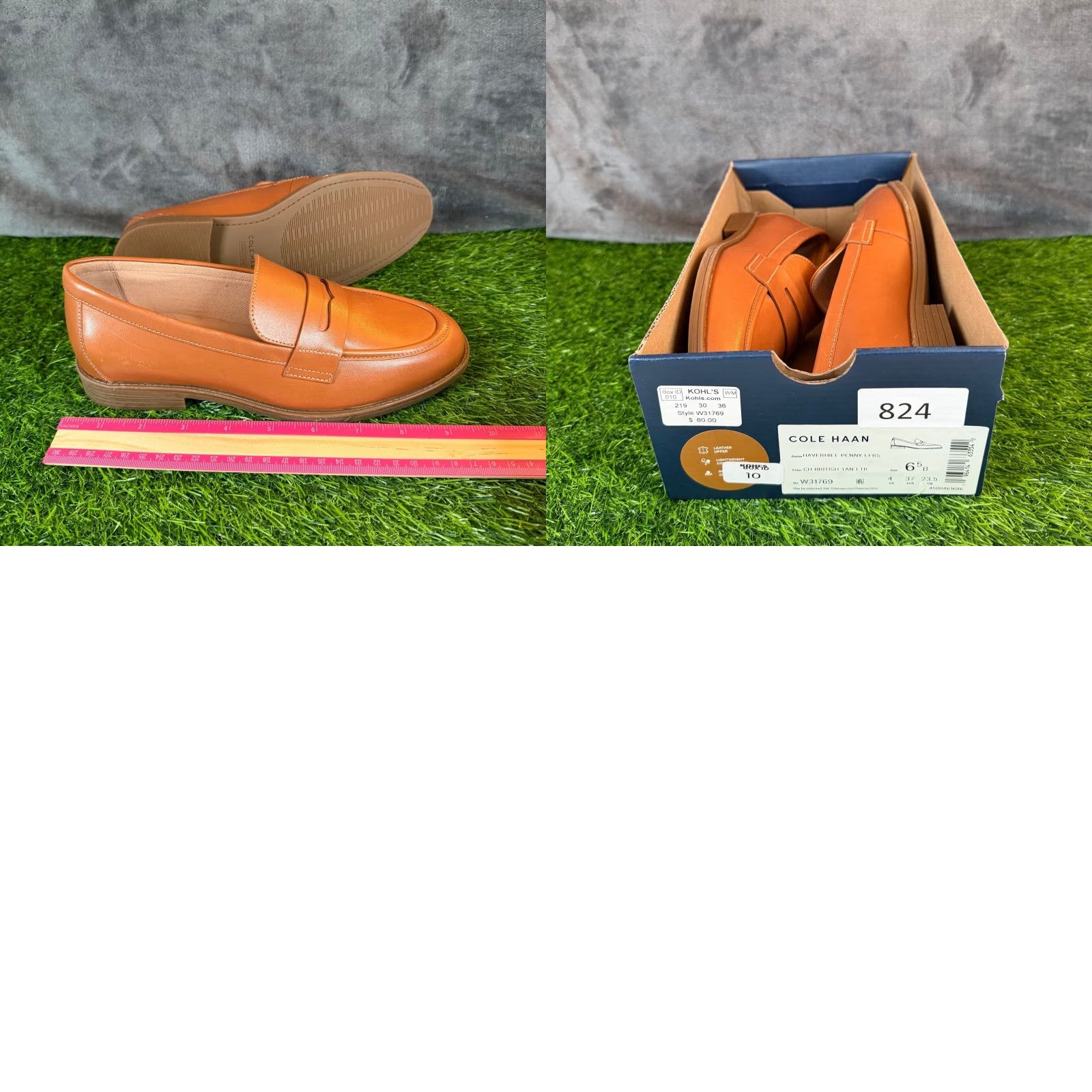 Cole Haan VINTAGE Cole Haan Haverhill Penny Loafers British Tan Leather W31769 Womens 6.5 B Holiday? Size US 7 / IT 37 - 9 Thumbnail