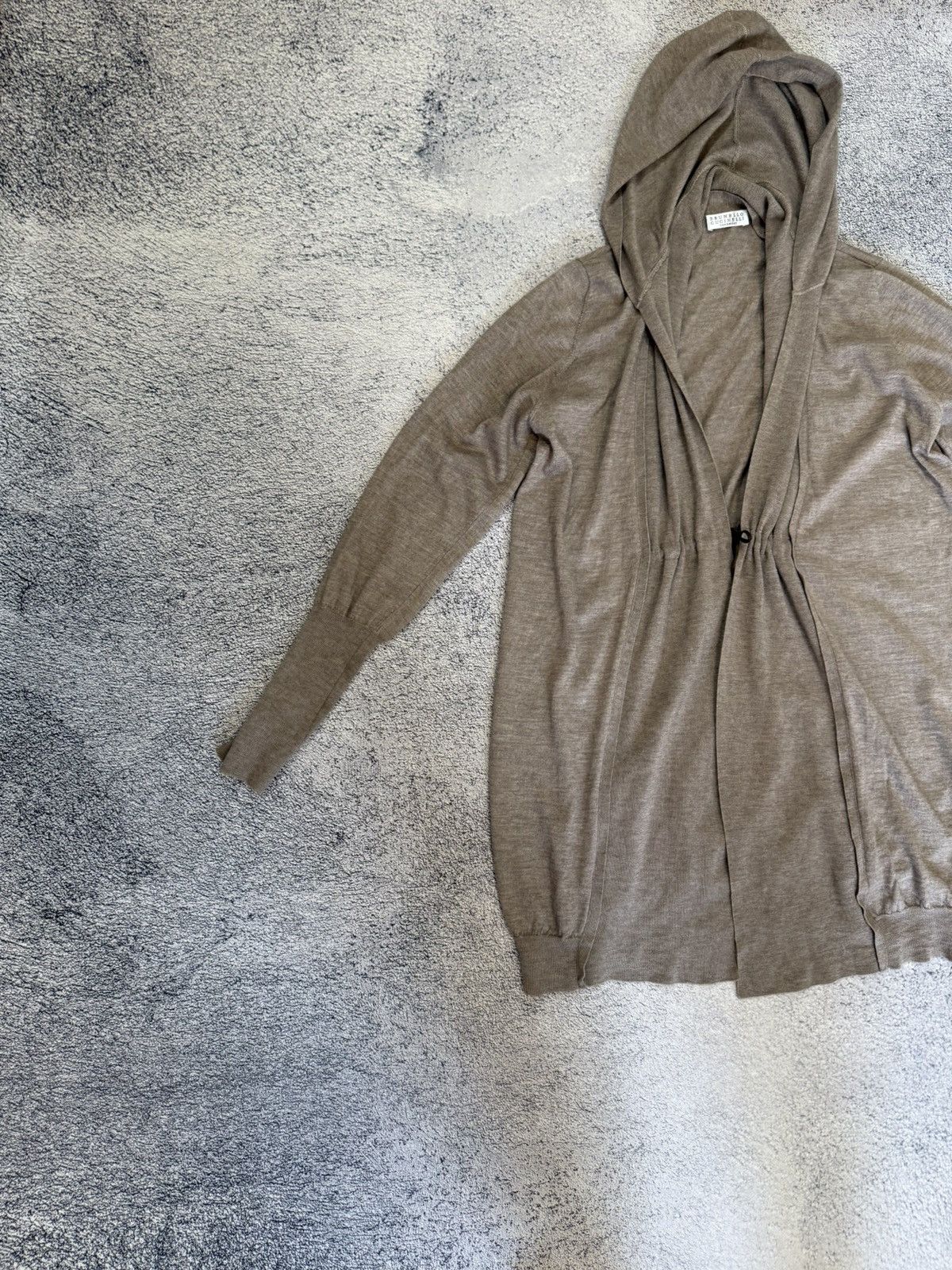 Brunello Cucinelli Brunello Cucinelli Women Cardigan Hoodie Cashmere Silk L- XL Size L / US 10 / IT 46 - 4 Thumbnail
