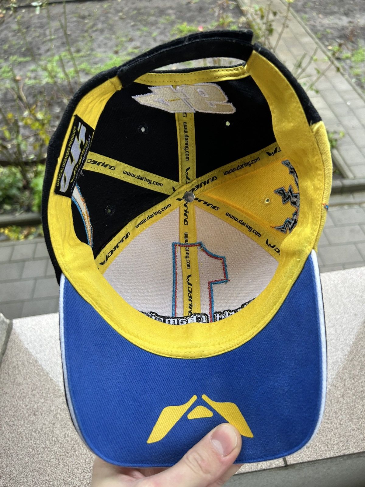 Formula 1 Valentino Rossi 46 World champion 1 vintage cap hat Size ONE SIZE - 4 Thumbnail