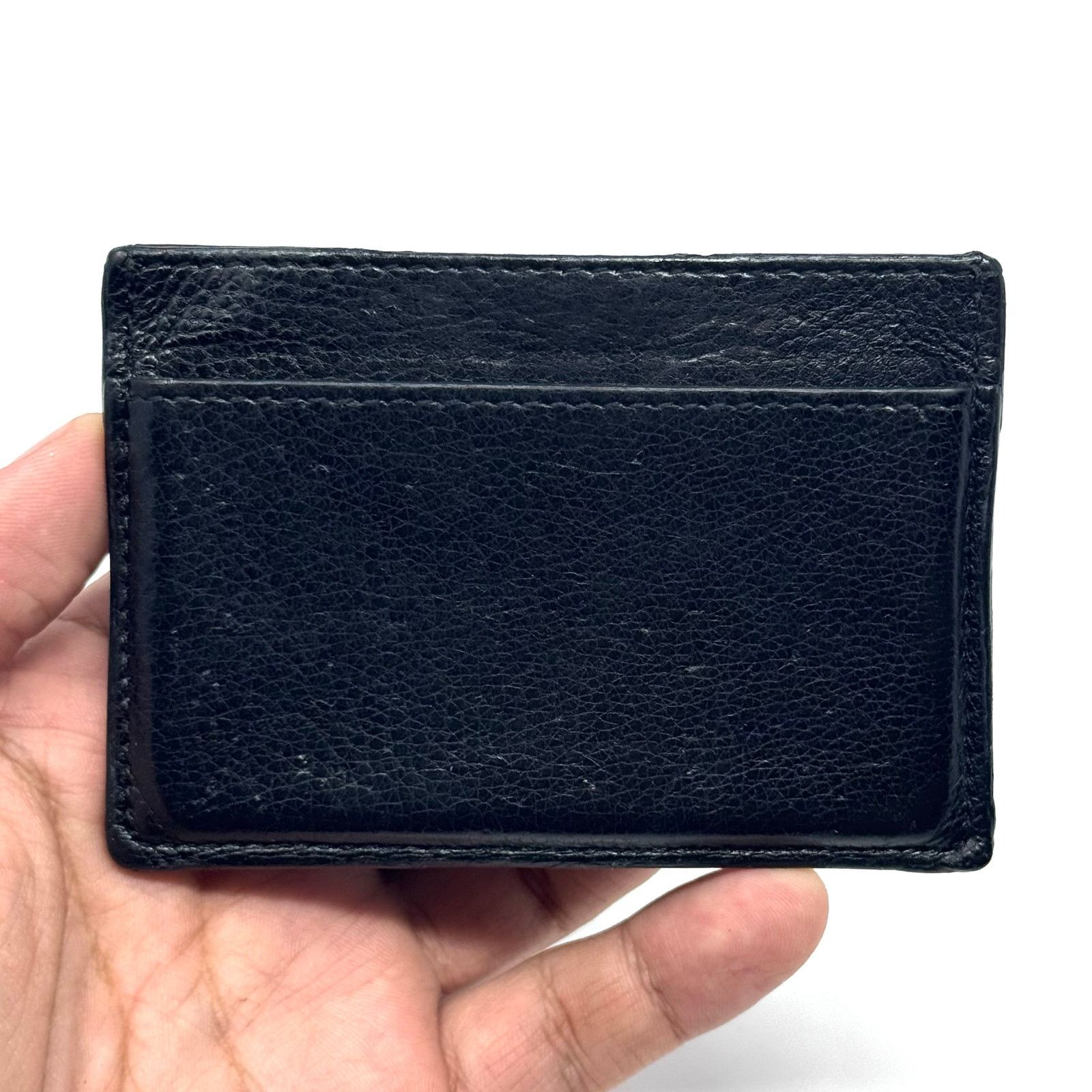 Saint Laurent Paris YSL All Black Cardholder Wallet Size ONE SIZE - 10 Thumbnail