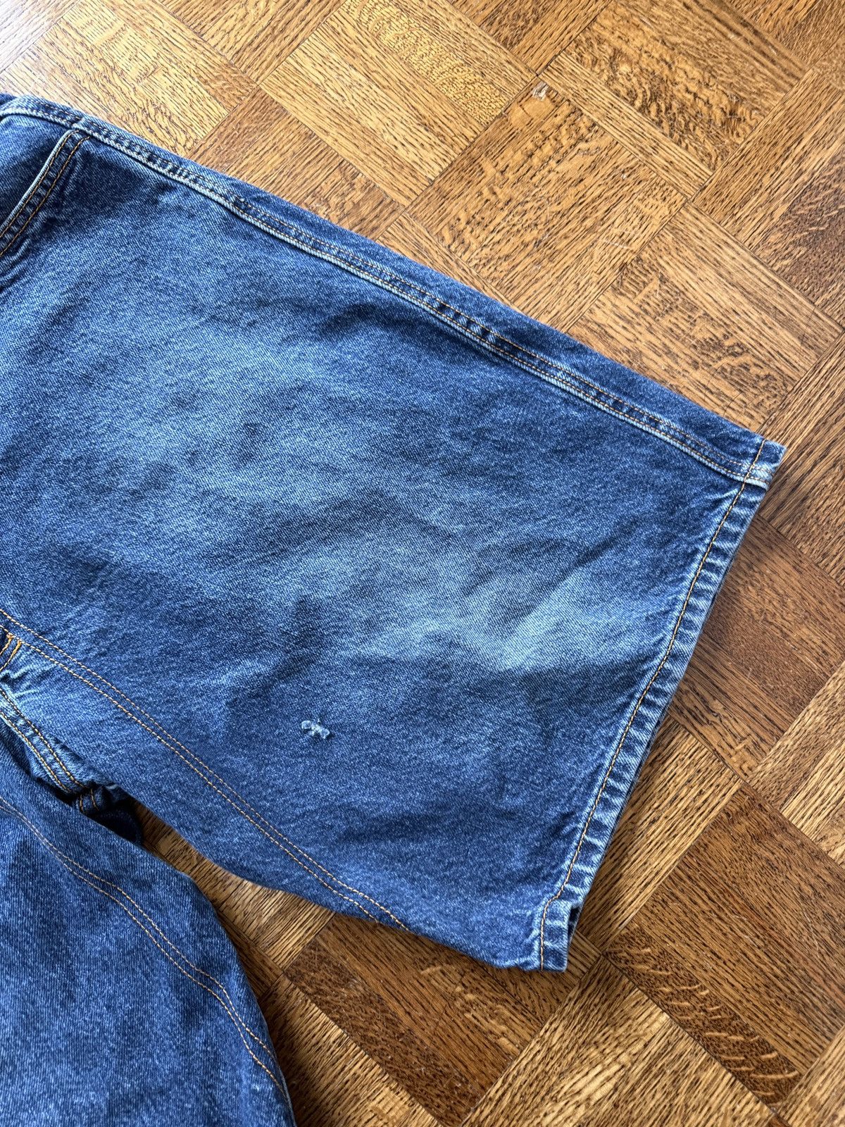 Marithe + Francois Girbaud Vintage Marithe Francois Girbaud Denim Jean Shorts Jorts Size US 36 / EU 52 - 4 Thumbnail