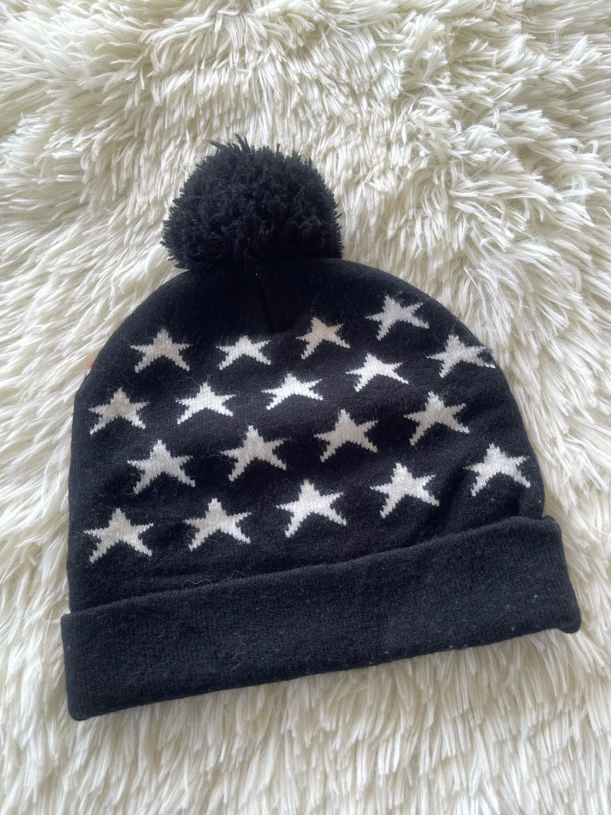 Vintage Union Jack Snow Beanie Hat Size ONE SIZE - 9 Thumbnail