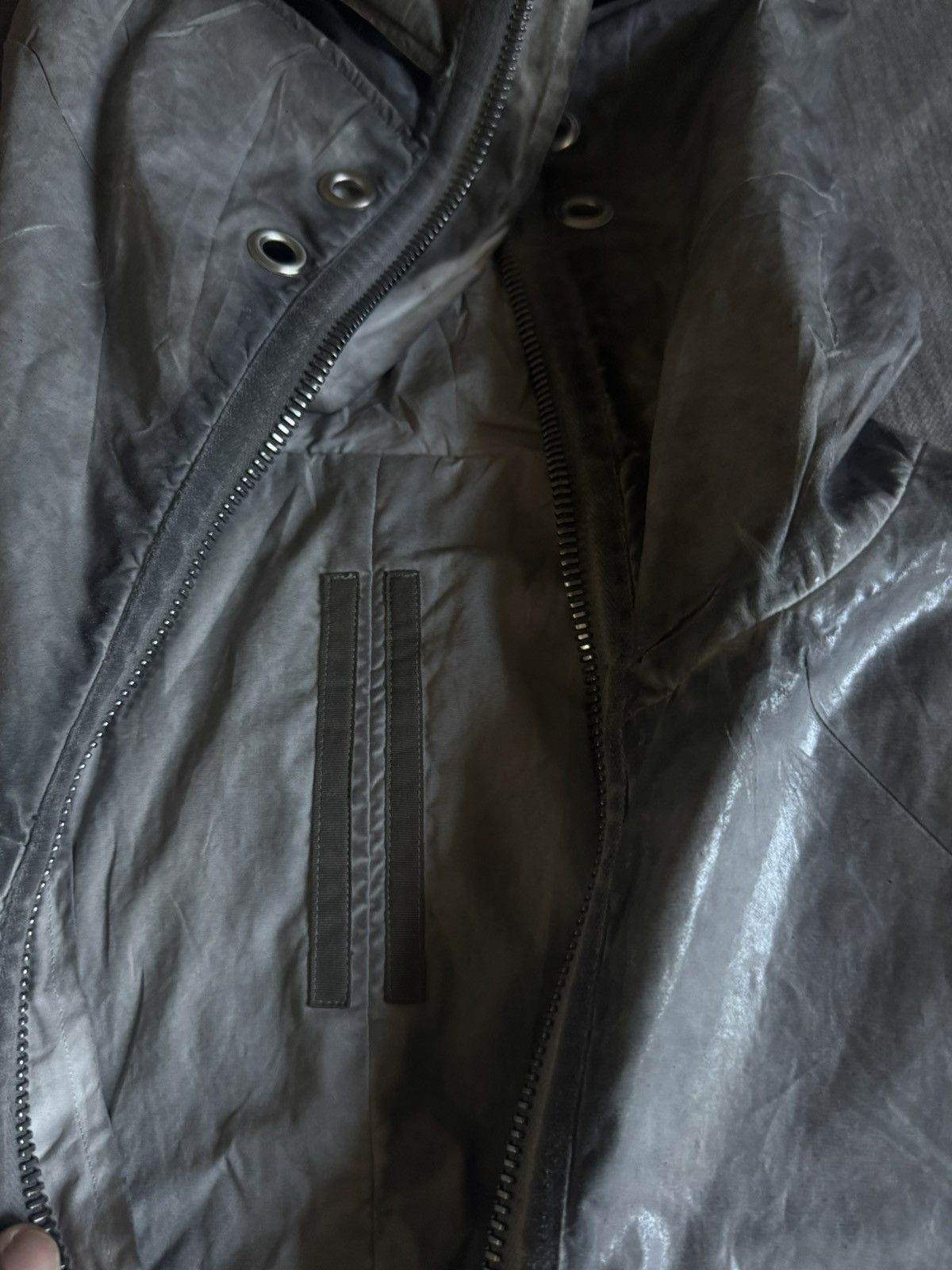 Rick Owens Rick DarkSHDW Gimp Flight Bomber Jacket Size US M / EU 48-50 / 2 - 7 Thumbnail