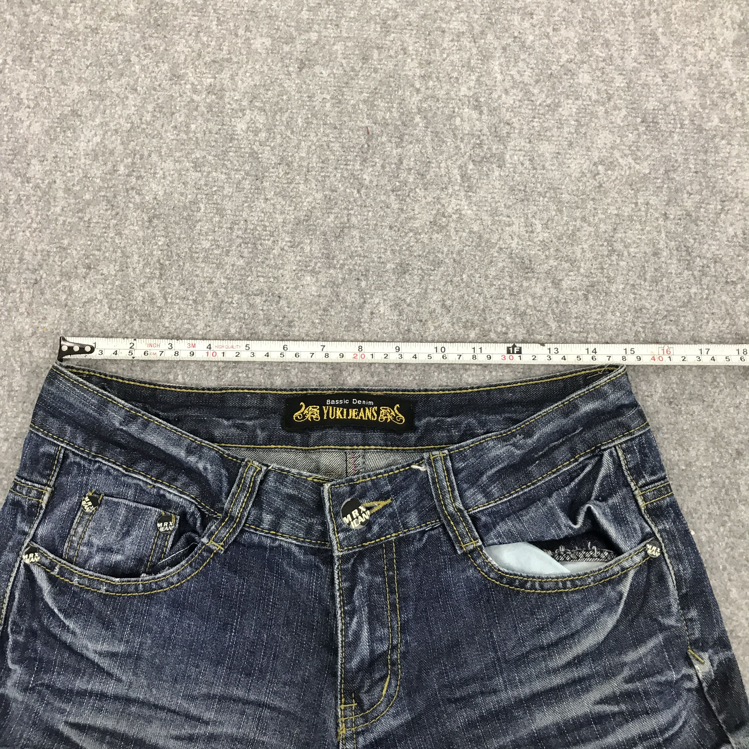 Designer × Japanese Brand FLARE YUKI DENIM JAPAN STYLE BOOTCUT JEANS Size US 29 - 10 Thumbnail