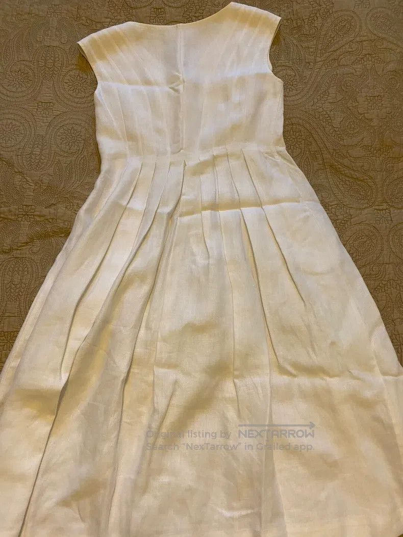 Loro Piana Loro Piana Linen Dress Size S / US 4 / IT 40 - 9 Thumbnail