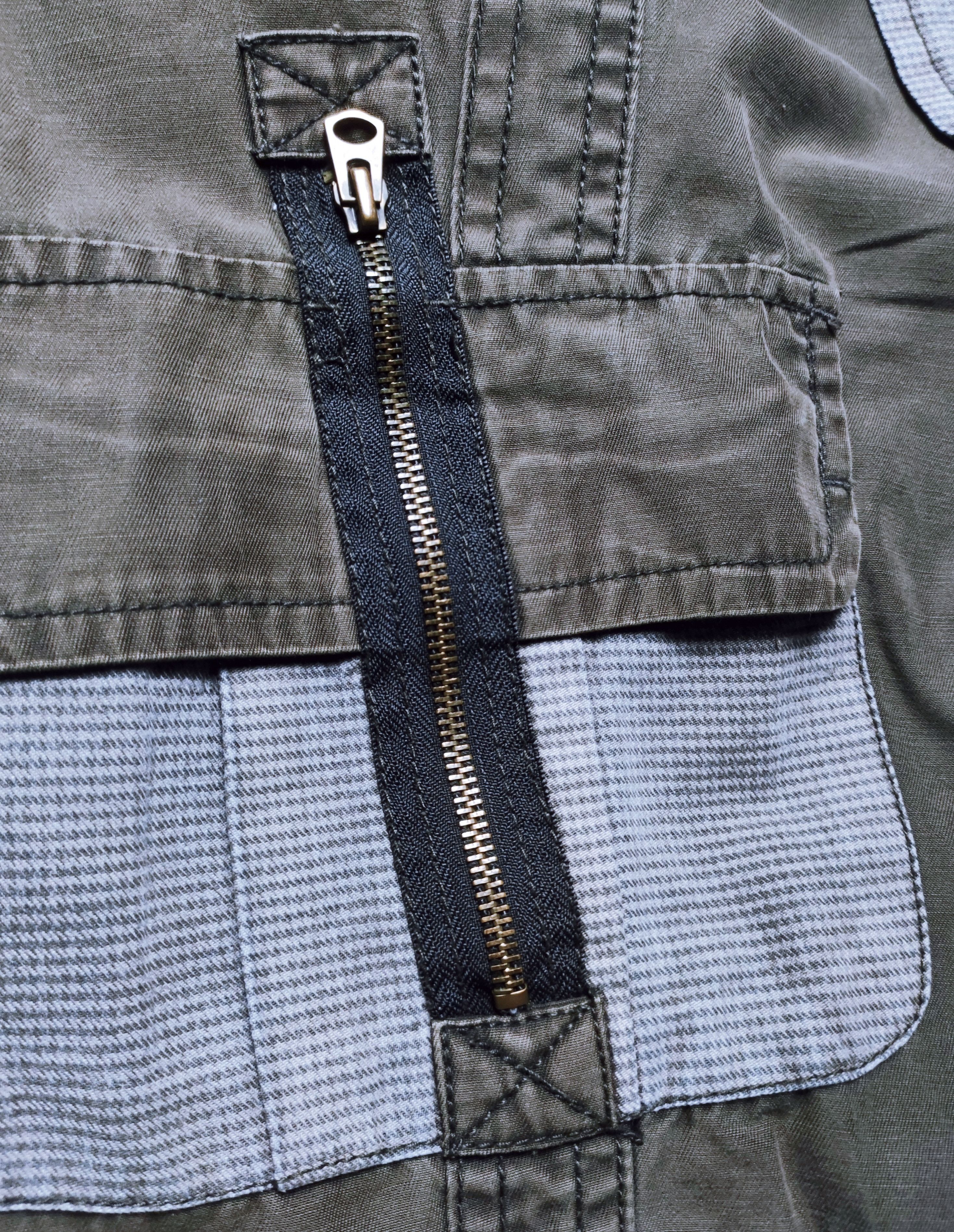 Other Oilcake Punk Inspired Patchwork Short Cargo Pants Size US 34 / EU 50 - 5 Thumbnail
